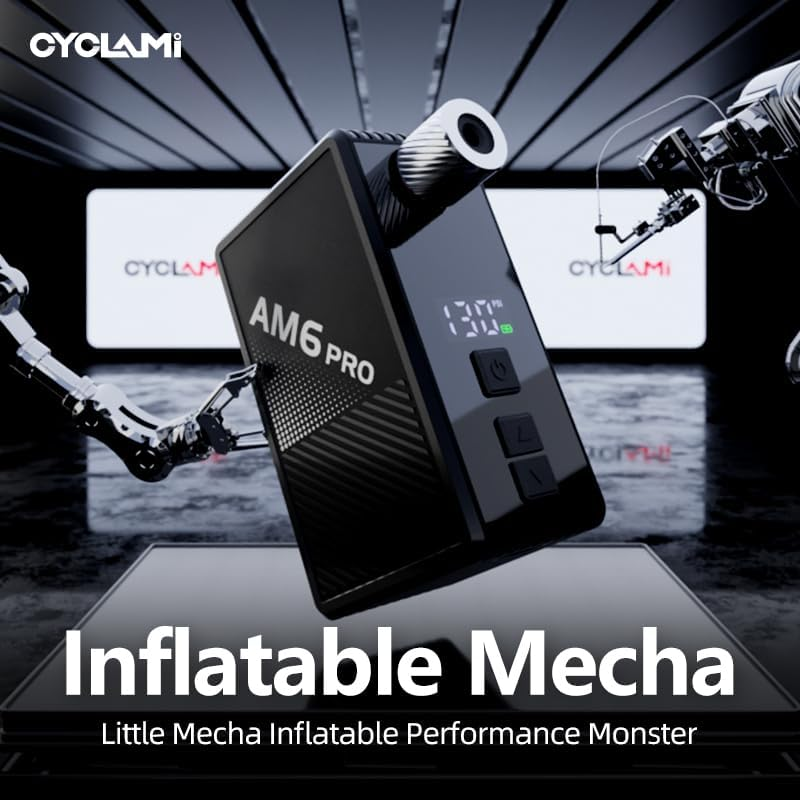 Mini Electric Bicycle Pump,130Psi Auto Stop Bicycle Air Pump with Memory Function, Presta and Schrader Valve for All Bike, Type-C Rechargeable Battery image number 3