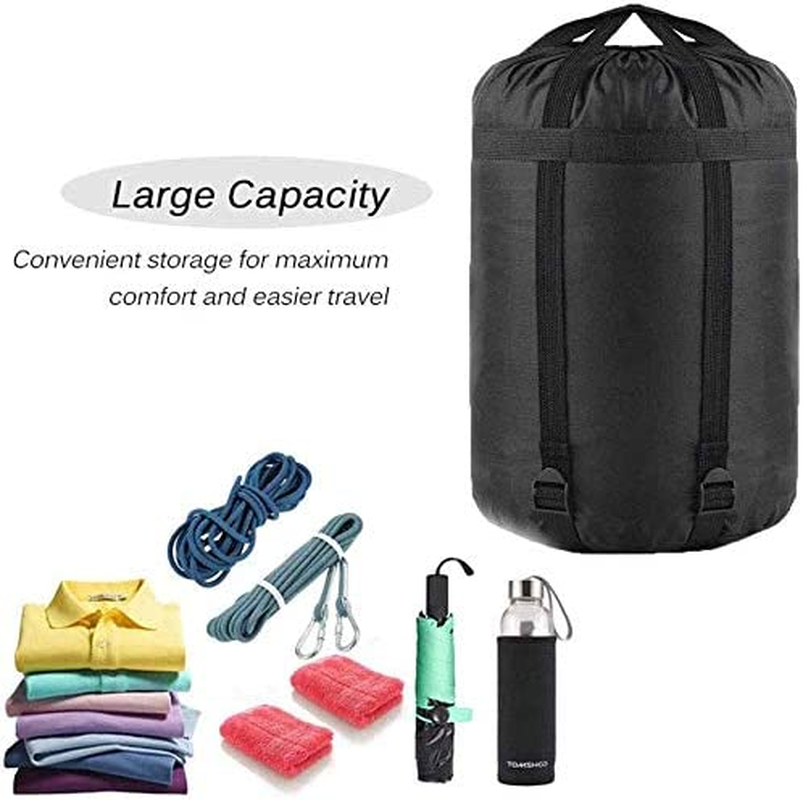 MOOCY Compression Stuff Sack, 20L、45L Stuff Sack Compression Sleeping Bag Storage Stuff Sack Organizer - Great Sleeping Bags Clothes Camping Hiking Backpacking image number 1