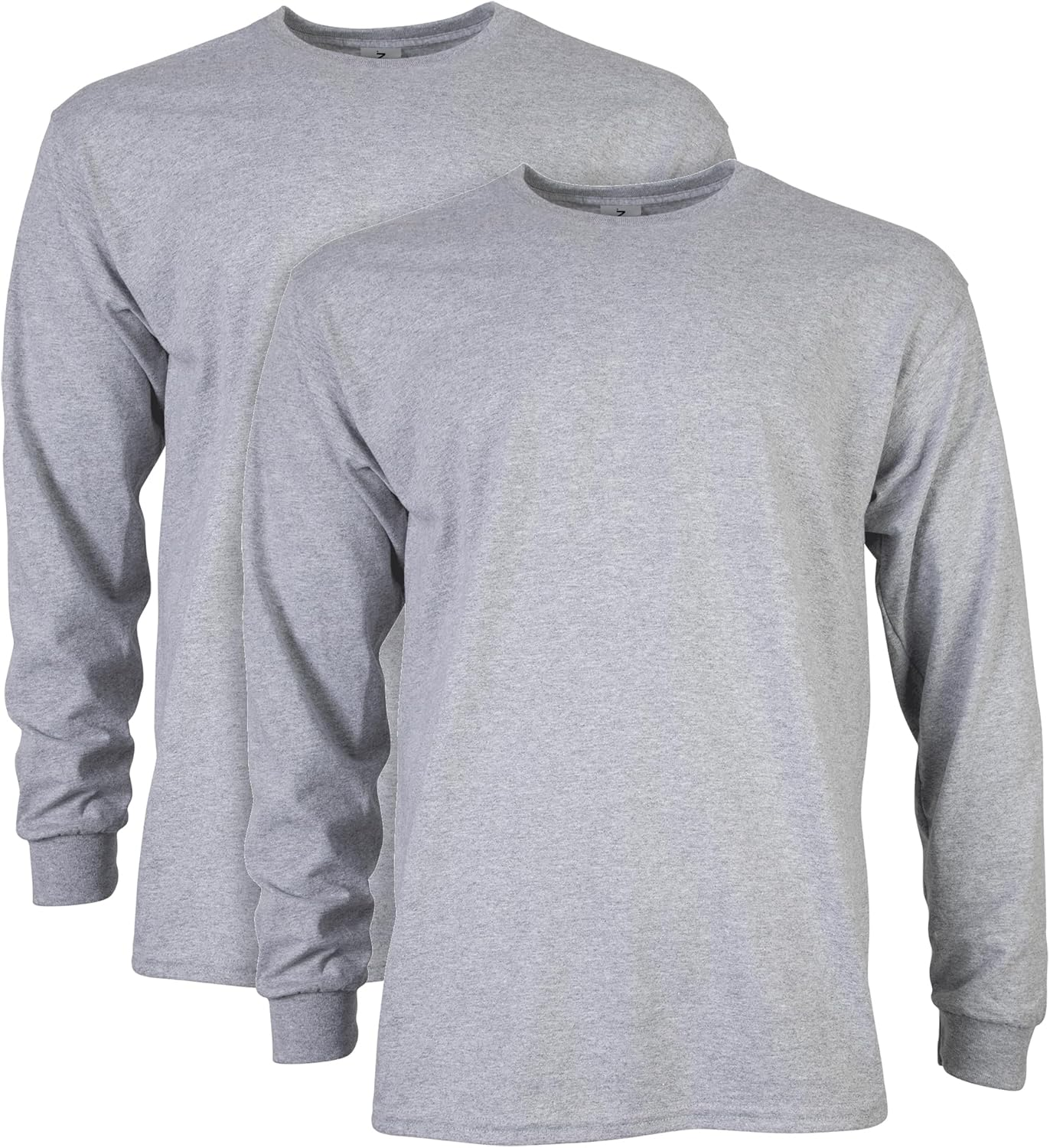 Gildan Men'S Ultra Cotton Long Sleeve T-Shirt (Pack of 2) image number 4