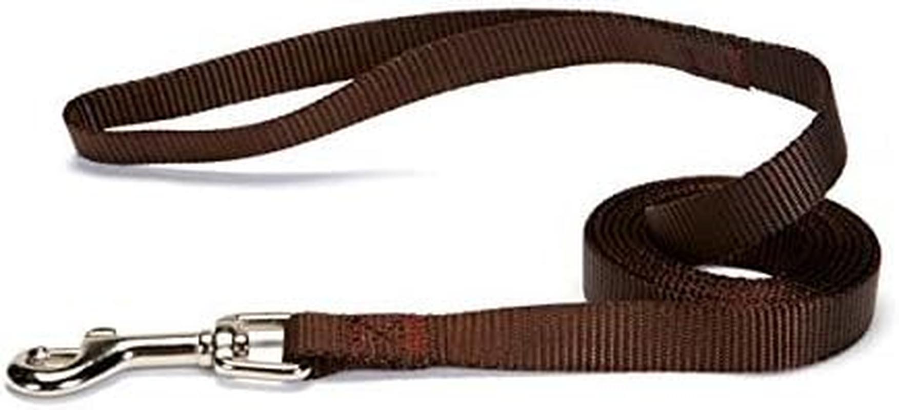 Zack & Zoey Basic Nylon Dog Leash, 4-Feet X 5/8-Inch Lead, Chocolate image number 6