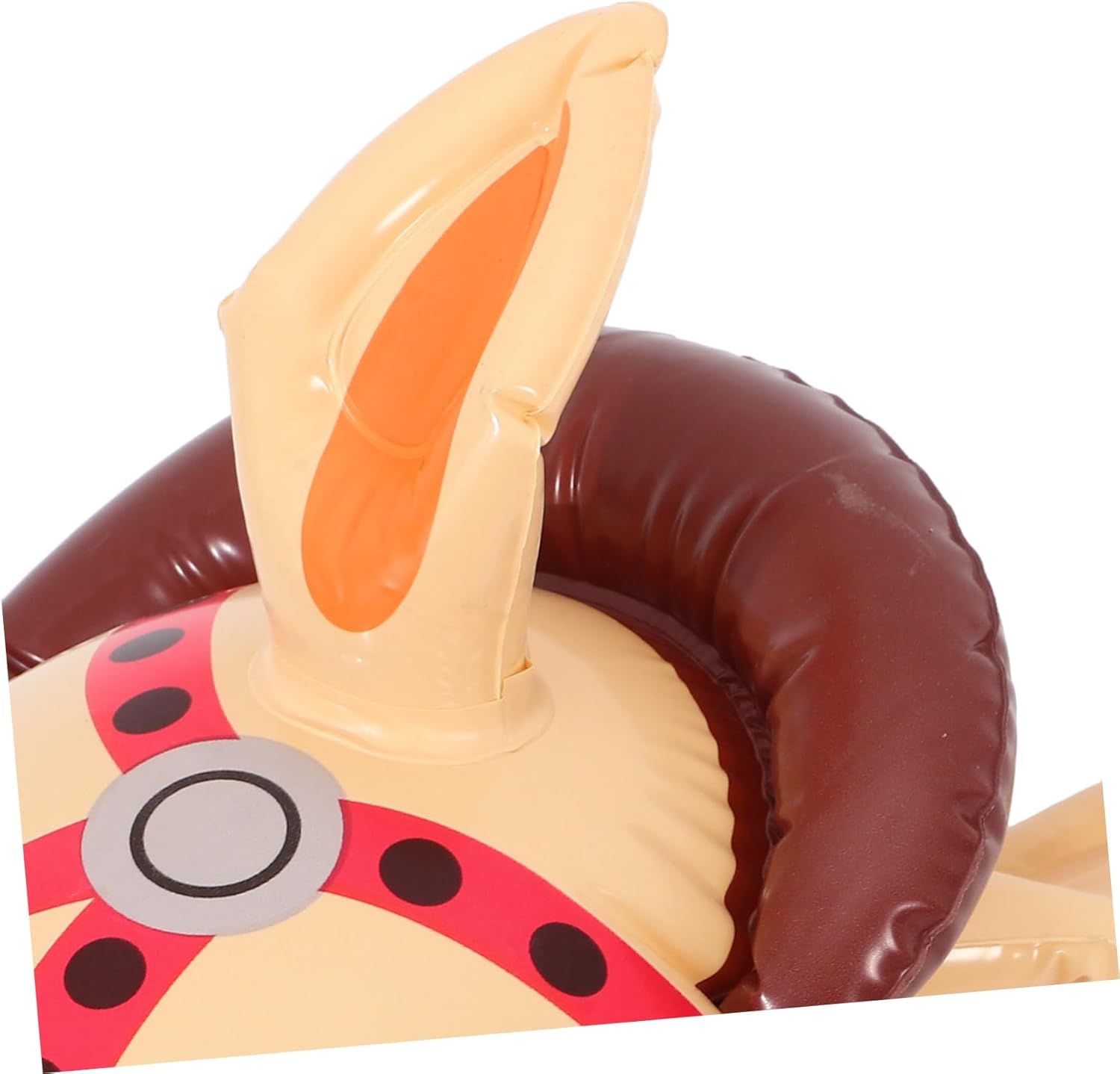 3Pcs Animal Long Stick Blow up Horse Stick Horse Stick Toy Hobby Horse Inflatable Stick Toy Wheel Inflatable Stick Horse Animal Inflates Base Inflatable Animals Stick Horse Toy PVC image number 1