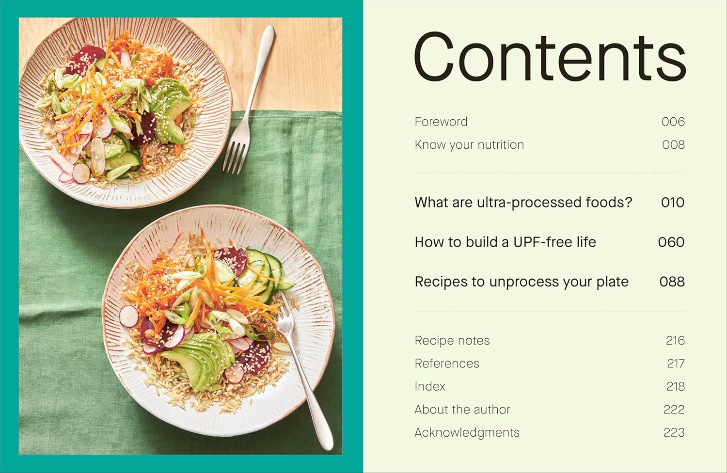 The Unprocessed Plate: Know Your Nutrition and Transform Your Health with 60 Upf-Free Recipes image number 5