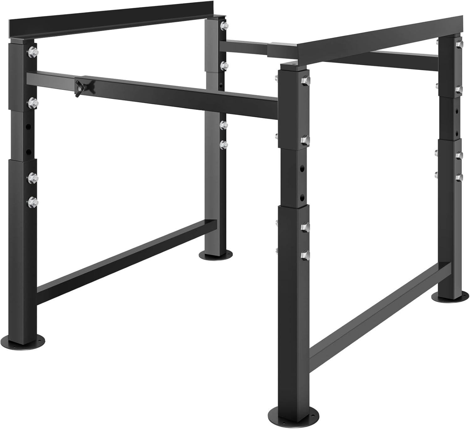 Adjustable Metal Bee Hive Stand, Sturdy Beehive Stand for 8/10 Frame Beehive Box, Easy to Assemble Bee Stand for Beekeeping with round Base image number 5