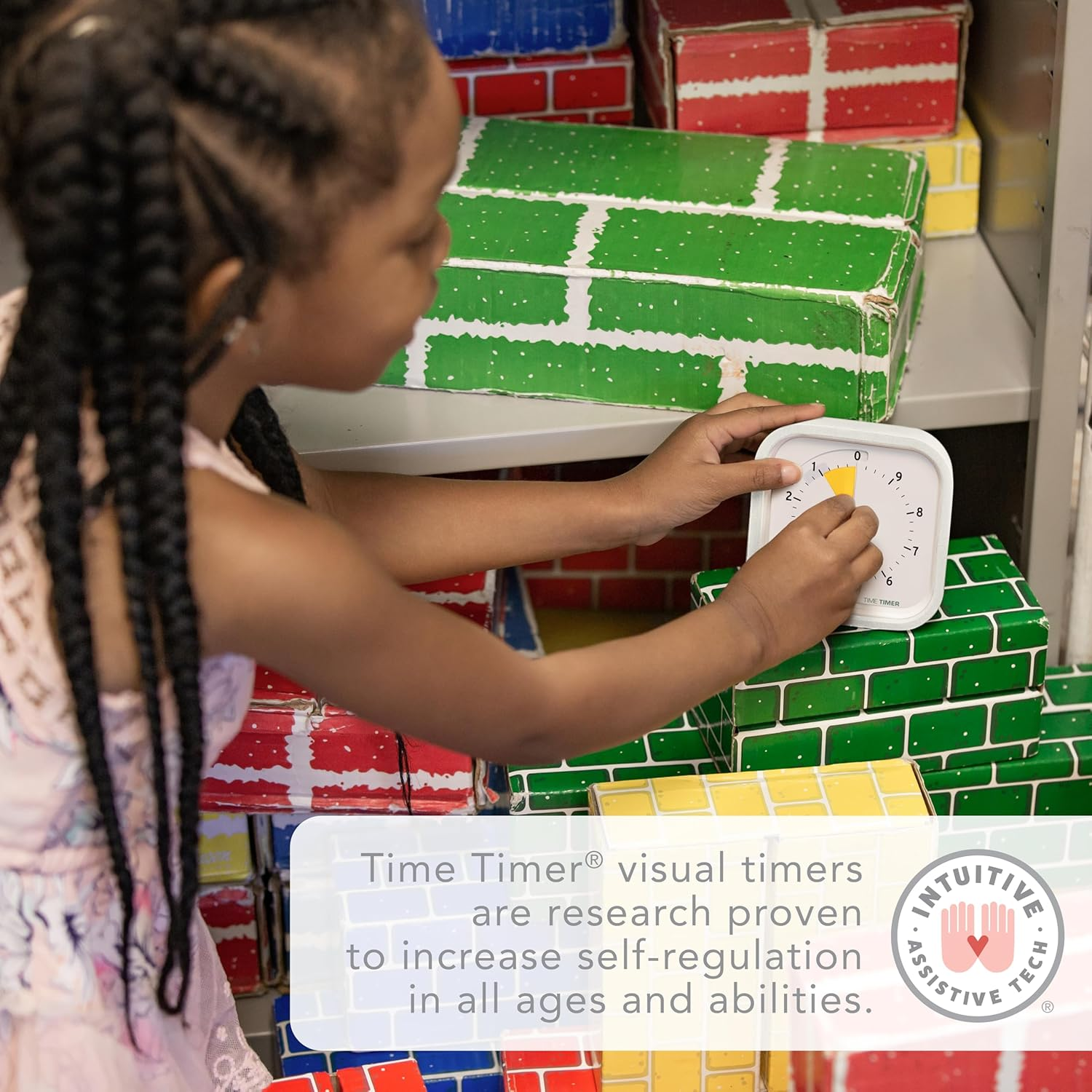 TIME TIMER 10 Minute MOD Education Edition ⁠&mdash; Visual Timer with Desktop Software for Kids Classroom Learning, Productivity Timer, Study Tool and Office Meetings with Silent Operation (10Min)