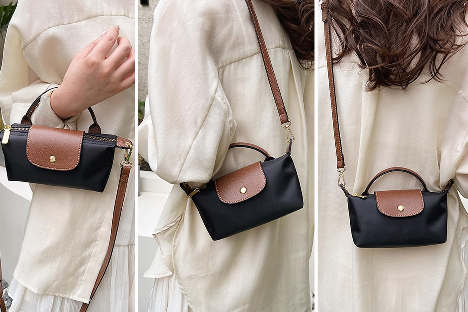 Mini Crossbody Bag,Lightweight Handbags Purses with Adjustable Strap for Women, Ladies Shoulder Totes Bag image number 3