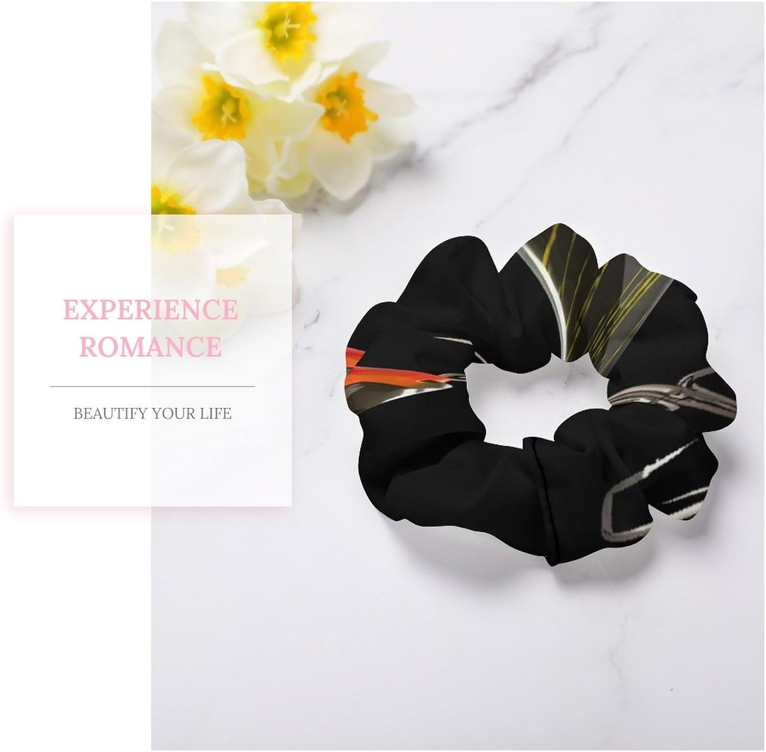 Hair Scrunchies,Fishing Lur Hair Bands,Scrunchy Hair Ties Ropes,Scrunchy Hair Ties for Women Girls Hair Accessories image number 3