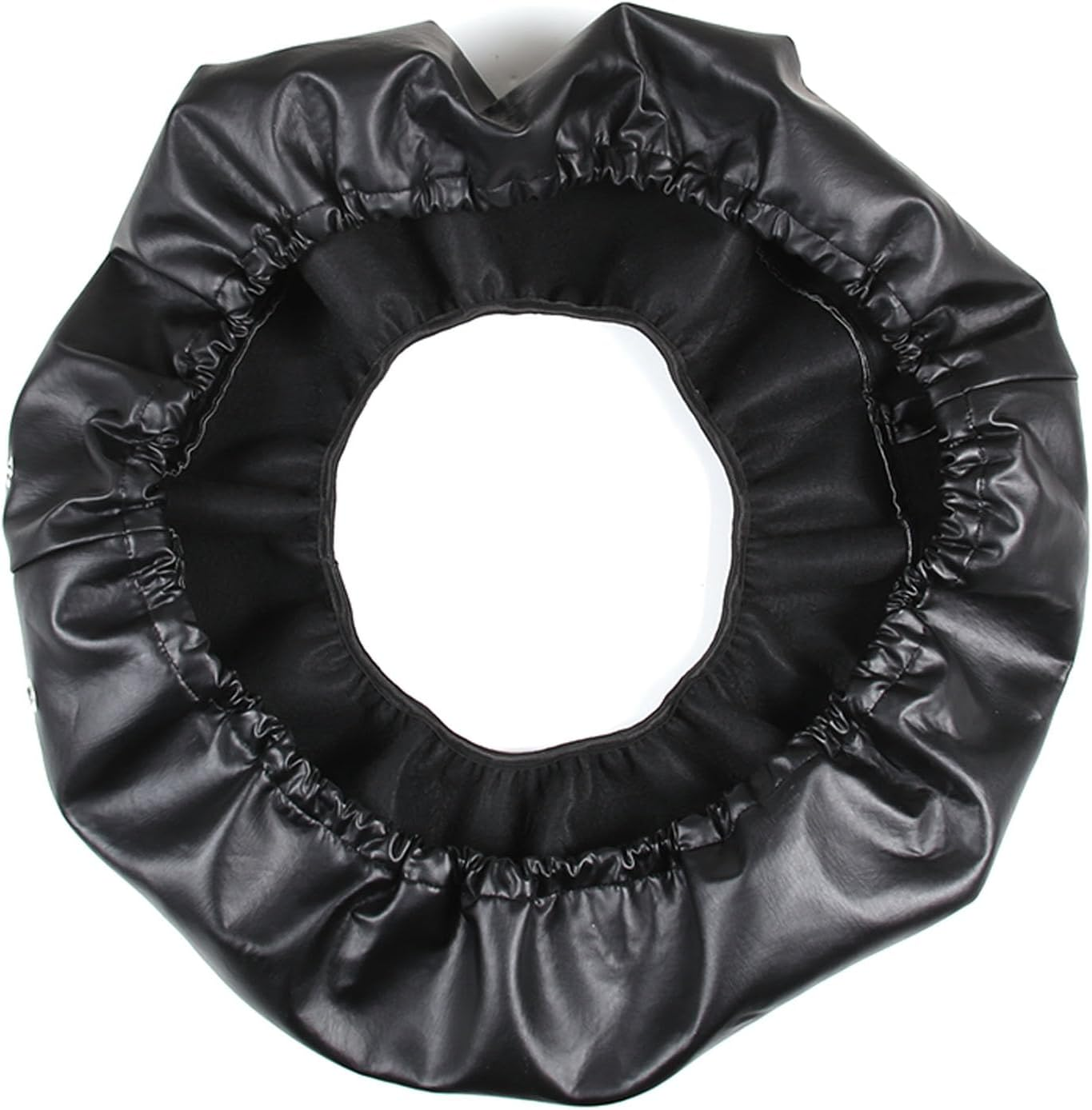 Tumukiw Spare Tire Cover Compatible with INEOS Grenadier 2020-2024, Thickening Leather Spare Tire Protection Cover with Zipper, Waterproof, Sun Protection, Scratch-Resistant (Half Cover)