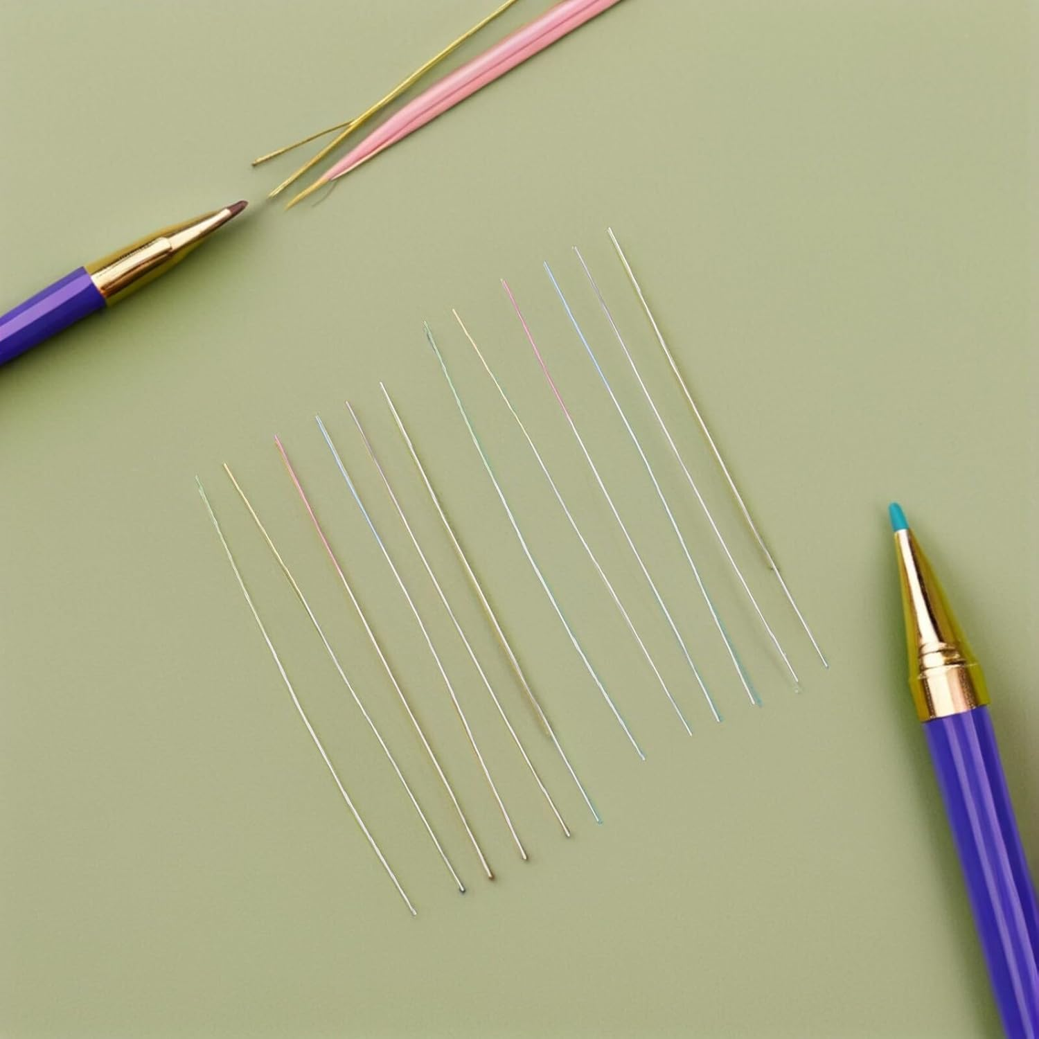 OKUMEYR 360PCS Ear Hole Cleaner Floss for Aftercare Anti-Clog Earwax Removal Thread Gentle and Cleaning Tool for Sensitive Skin Versatile Earring Hole Maintenance image number 3