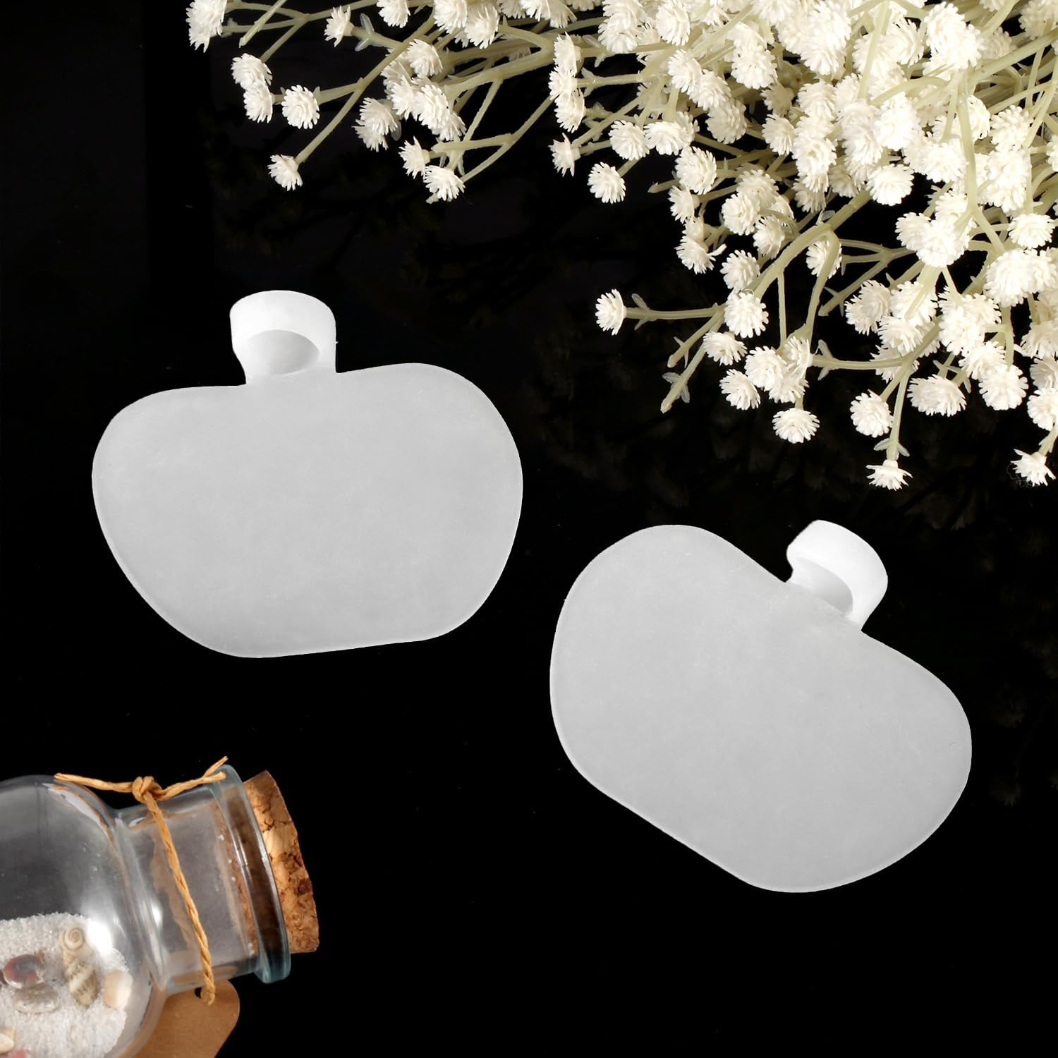 NQEUEPN 2Pcs Baseball Palm Pads, Batter Training Gloves Baseball Unisex Adult Spiked Pads Professional Hand Protectors Suitable for Professional Batters image number 4