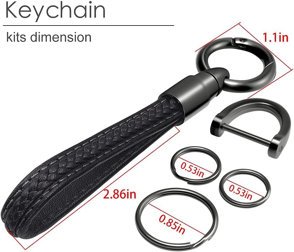 Lcyam TPU Smooth Case Key Fob Cover with Keychain Holder for 3/4/5 Button Nissan Altima Maxima Sentra X Trail Patrol Murano Pathfinder Serena Kicks Armada Juke Versa Accessories, Black image number 2