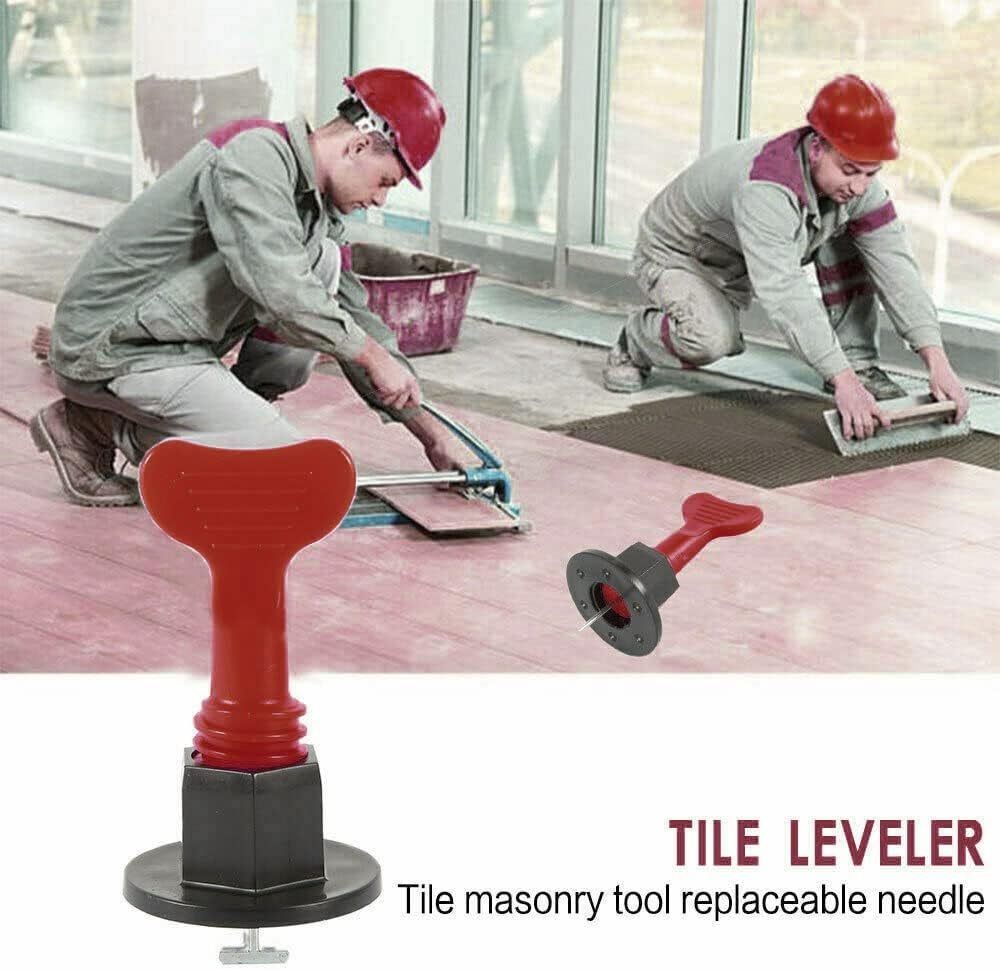 50-200 Tile Leveling System Clips Levelling Spacer Tiling Tool Floor Wall Wrench (6 Wrenches + 150 Pcs Clips)