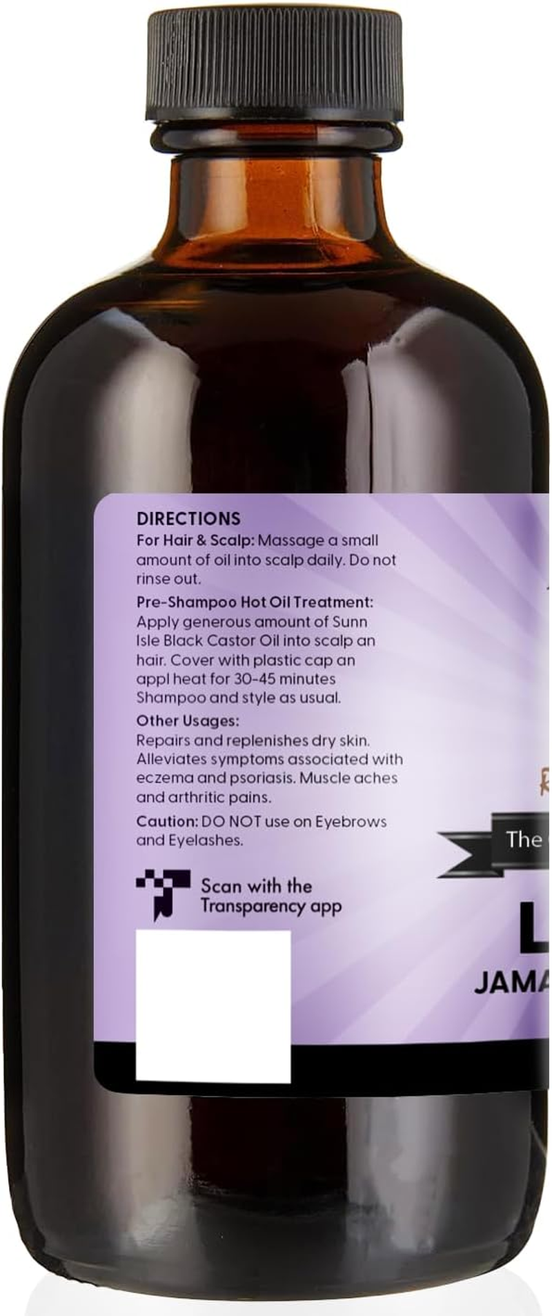 Sunny Isle Lavender Jamaican Black Castor Oil - 6Oz-50% More