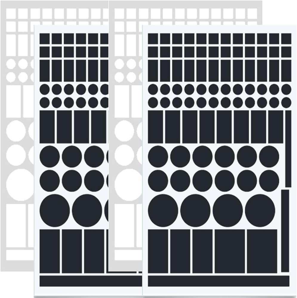 Suithink Light Blocking Stickers, Light Dimming Stickers LED Covers for Routers, Clocks and Electrical Appliances image number 4