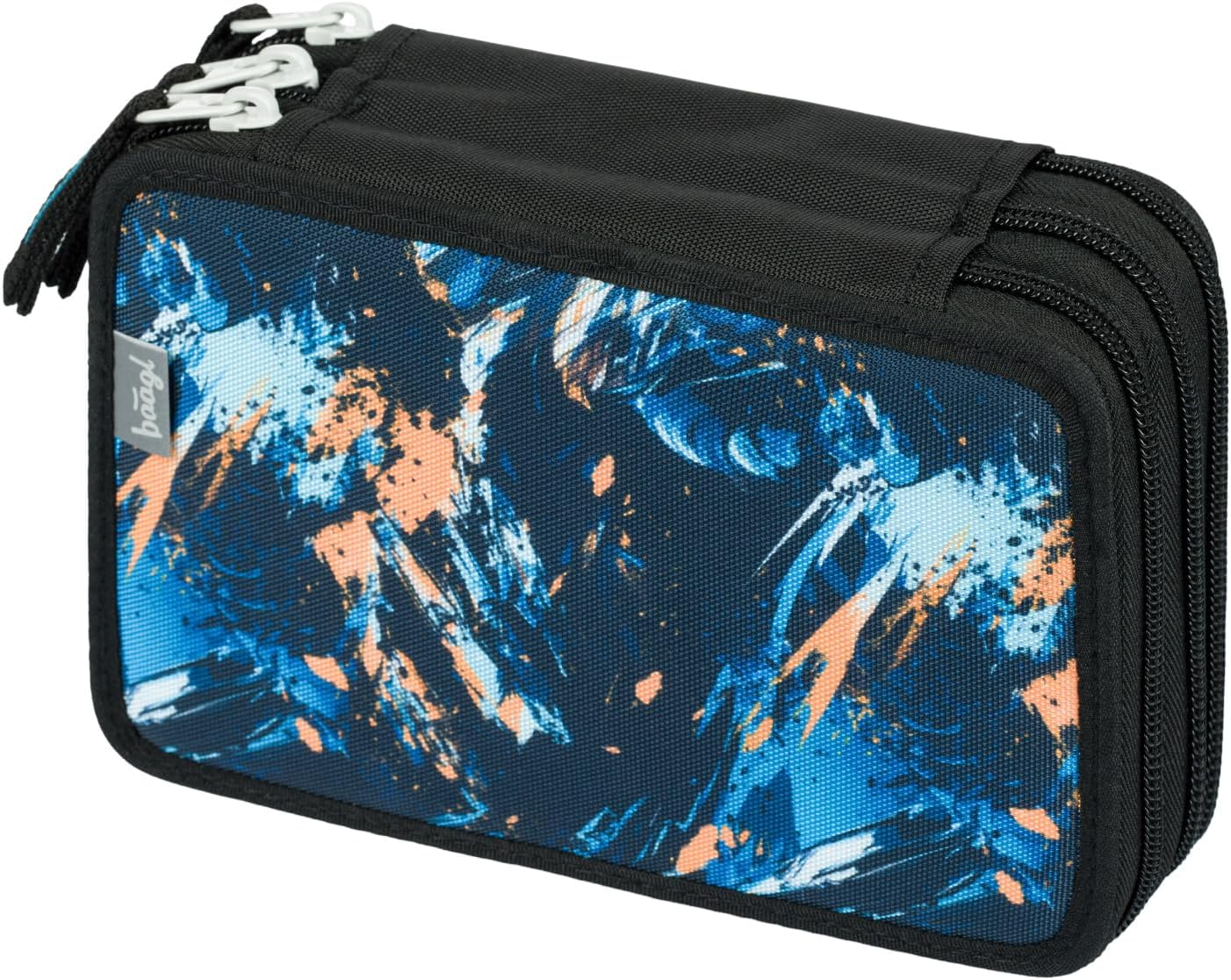 Baagl 3 Compartment Pencil Case for Boys Girls School Pencil Case for Stationery School Supplies Pencil Case Pencil Case for School