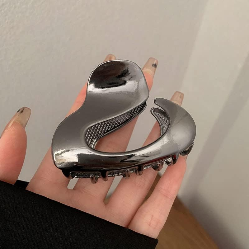 Hair Clips Hair Accessories for Women Girls Elegant Silver Hair Clips Hair Pins Fashion Styling Accessories for Party Wedding Daily (Fumosog) image number 4