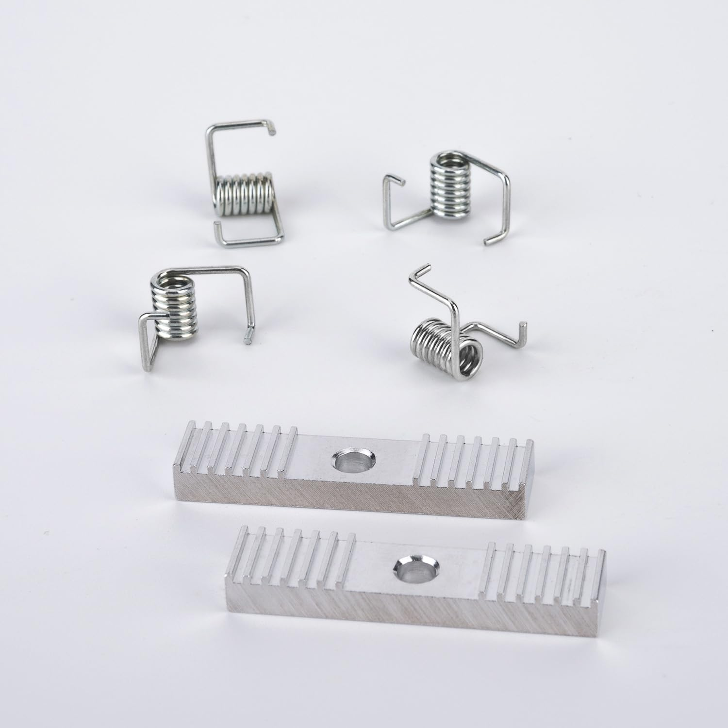 ANQUORA GT2 Timing Belt 6Mm Width 5M + 4 Pcs 20 Teeth 5Mm Bore Timing Belt Pulley + 4Pcs Idler Pulley + 4Pcs Tensioner Torsion Spring + 2Pcs Gear Clamp Mount Block + Wrench, 3D Printer Accessories Set