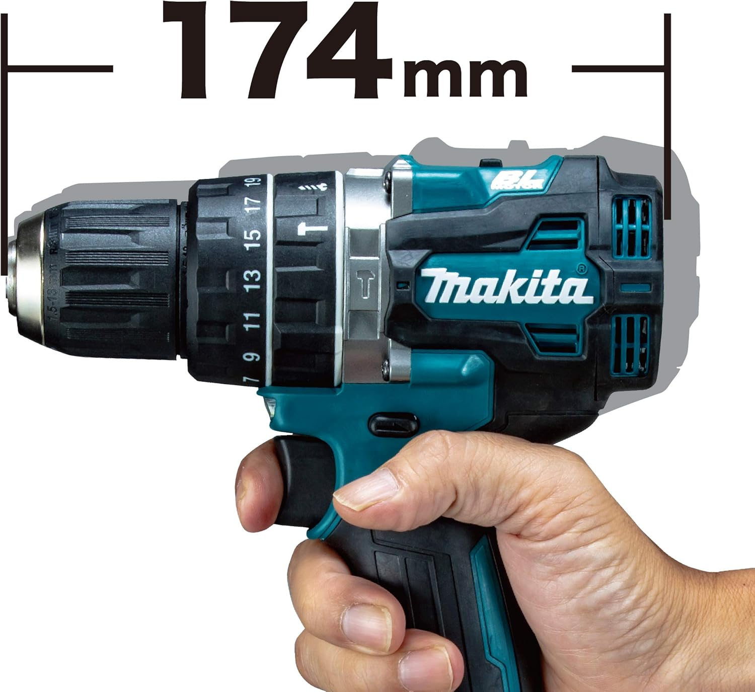 Makita HP002GZ 40V Max Li-Ion XGT Brushless Combi Drill - Batteries and Chargers Not Included