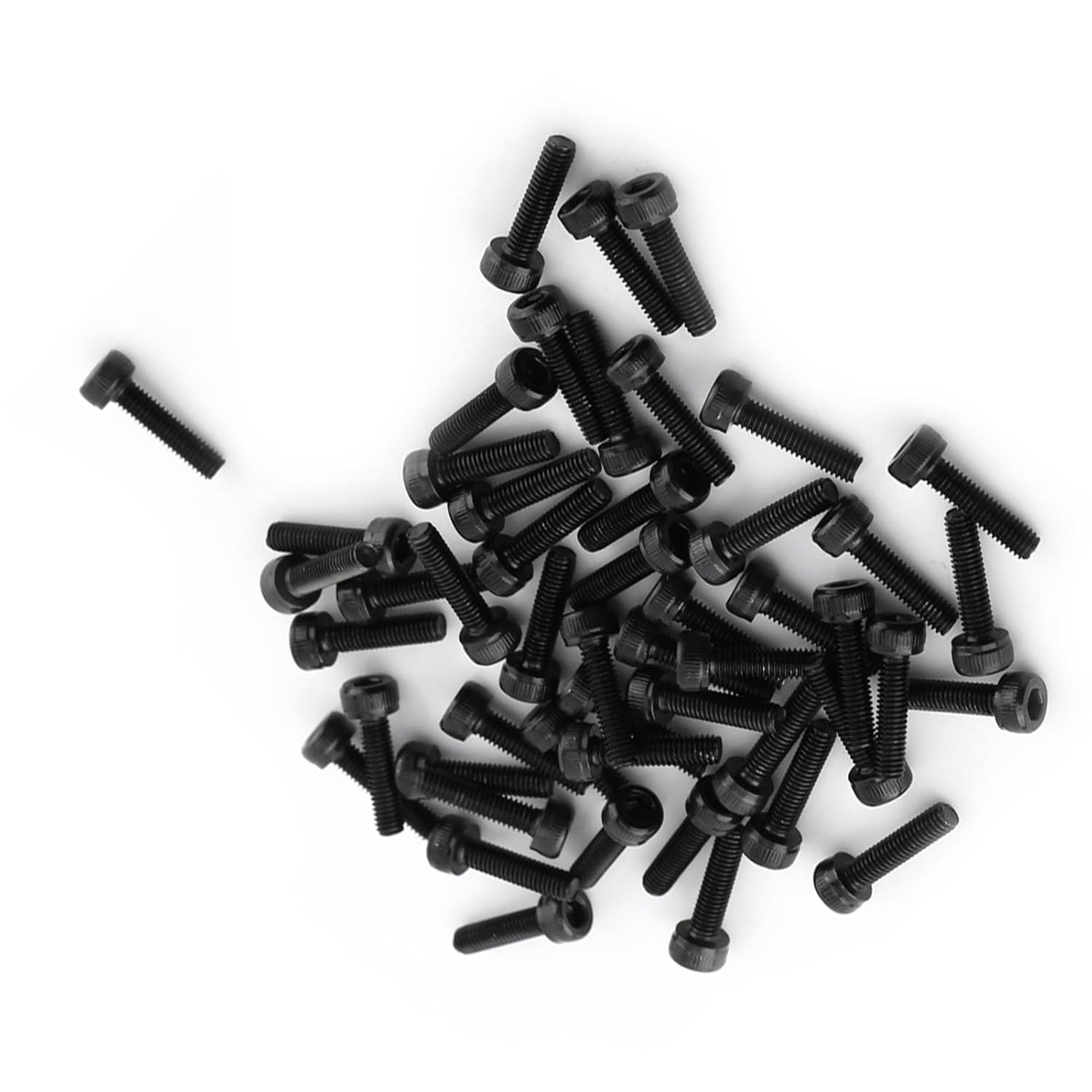 Depisuta Metric Threaded Metal Bolts， Cap Head Screw Set ， Machine Screw/Fastener Standard Hardware Fastener Fastener for Home and Office Appliance for Machinery (M3*50Mm（Partially Threaded） 24Pcs) image number 6