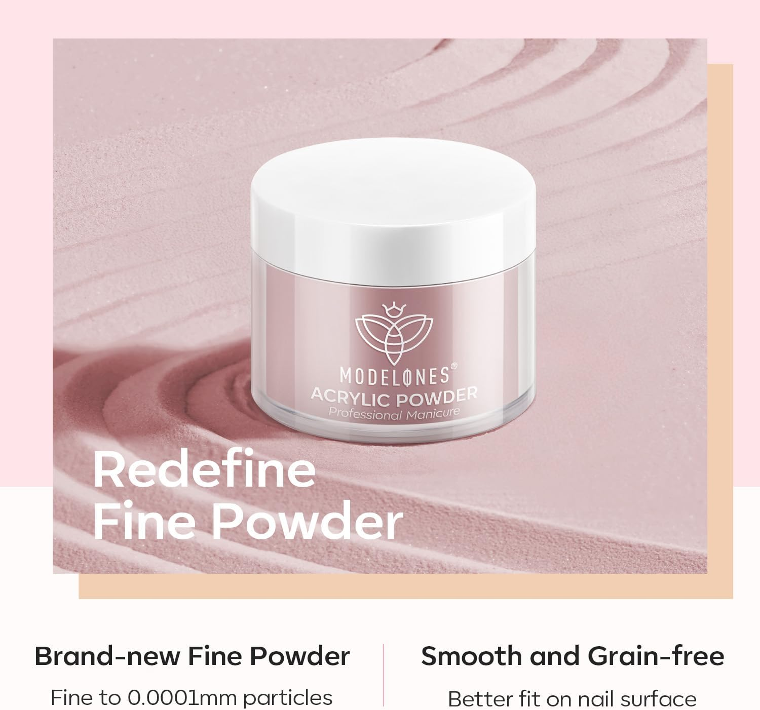 Modelones Acrylic Powder, 6 Colors Transparent Jelly Nude Nail Powder Milky White Pink Nude for Nail Art 3D Nail Carving French Nail Extension, Gifts for Women image number 6