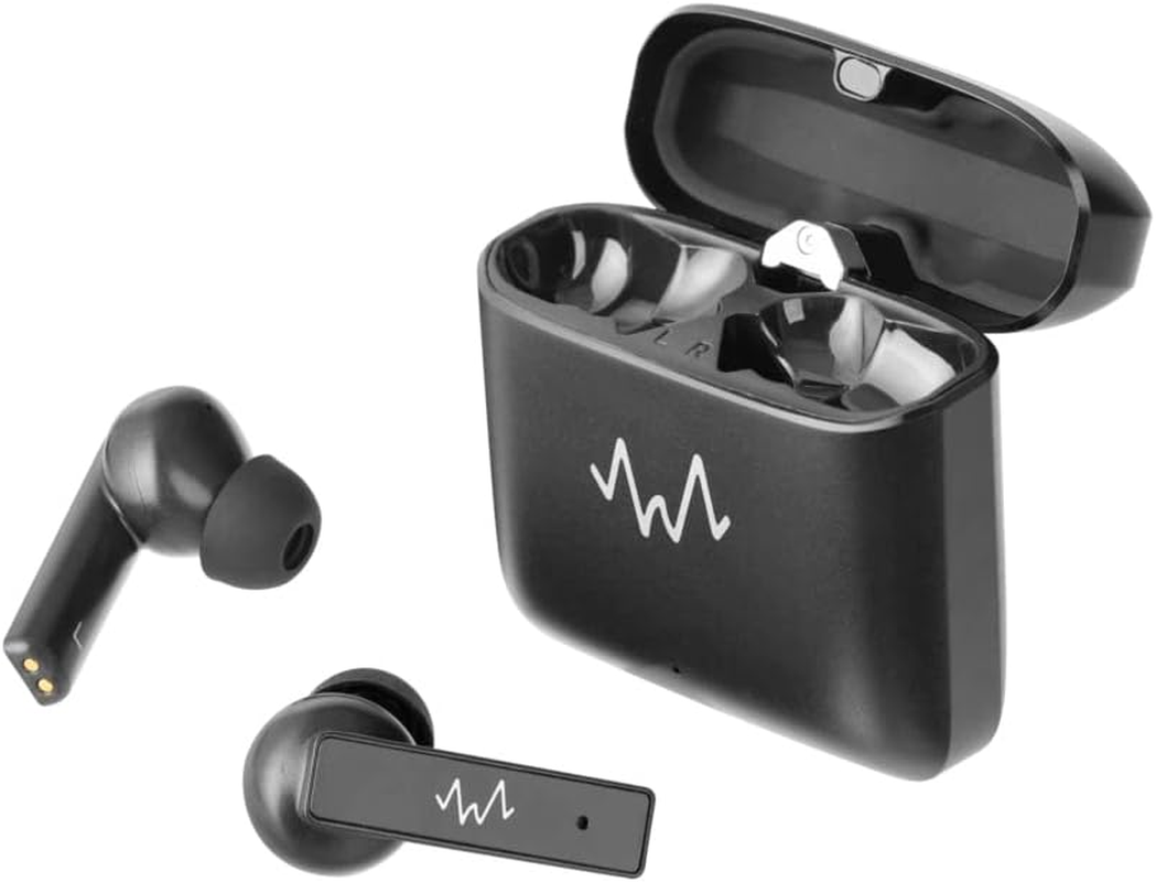 Wave Audio Immersive Lite True Wireless Earbuds, Black image number 4