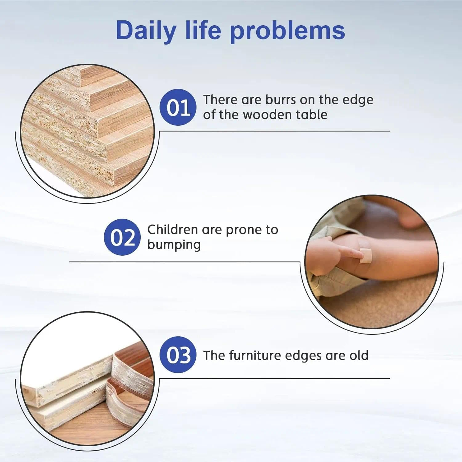 U-Shape Flexible Furniture Edge Banding,5Mx16Mm Black TPE Self Adhesive Edging Trim DIY Furniture Veneer Edging Tape Edge Strip Worktop Cabinets Table Shelves 16Mmx5M image number 2