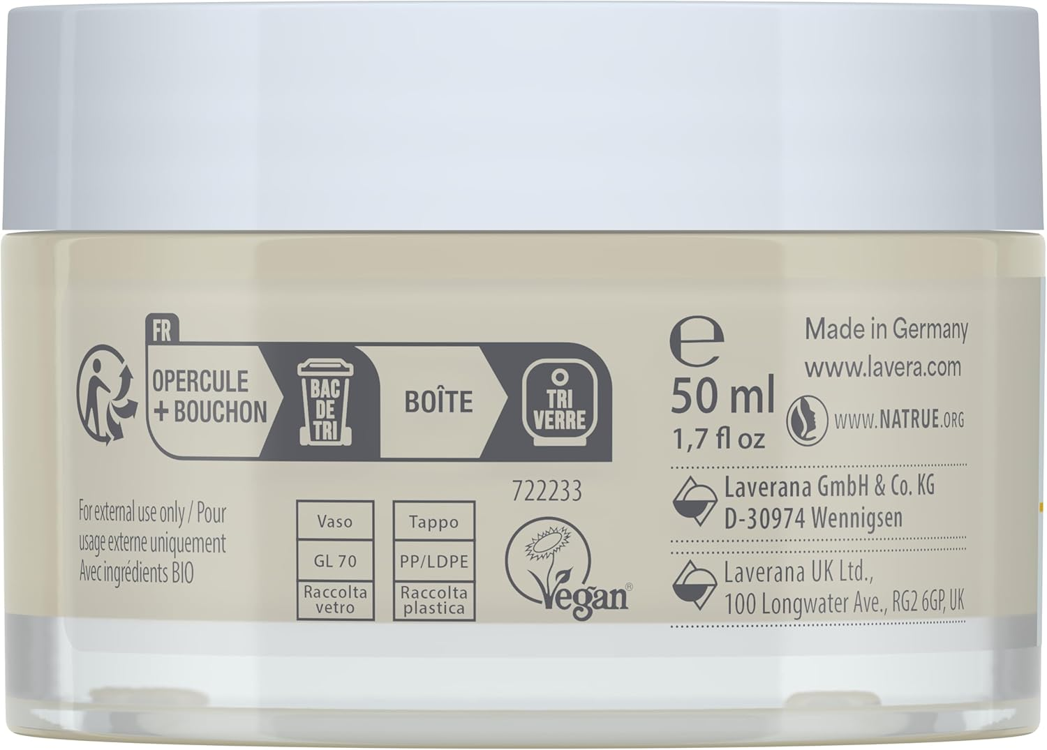 Lavera Naturkosmetik Basis Sensitiv Natural Coenzyme Q10 Anti-Ageing Moisturising Night Cream 50 Ml image number 4