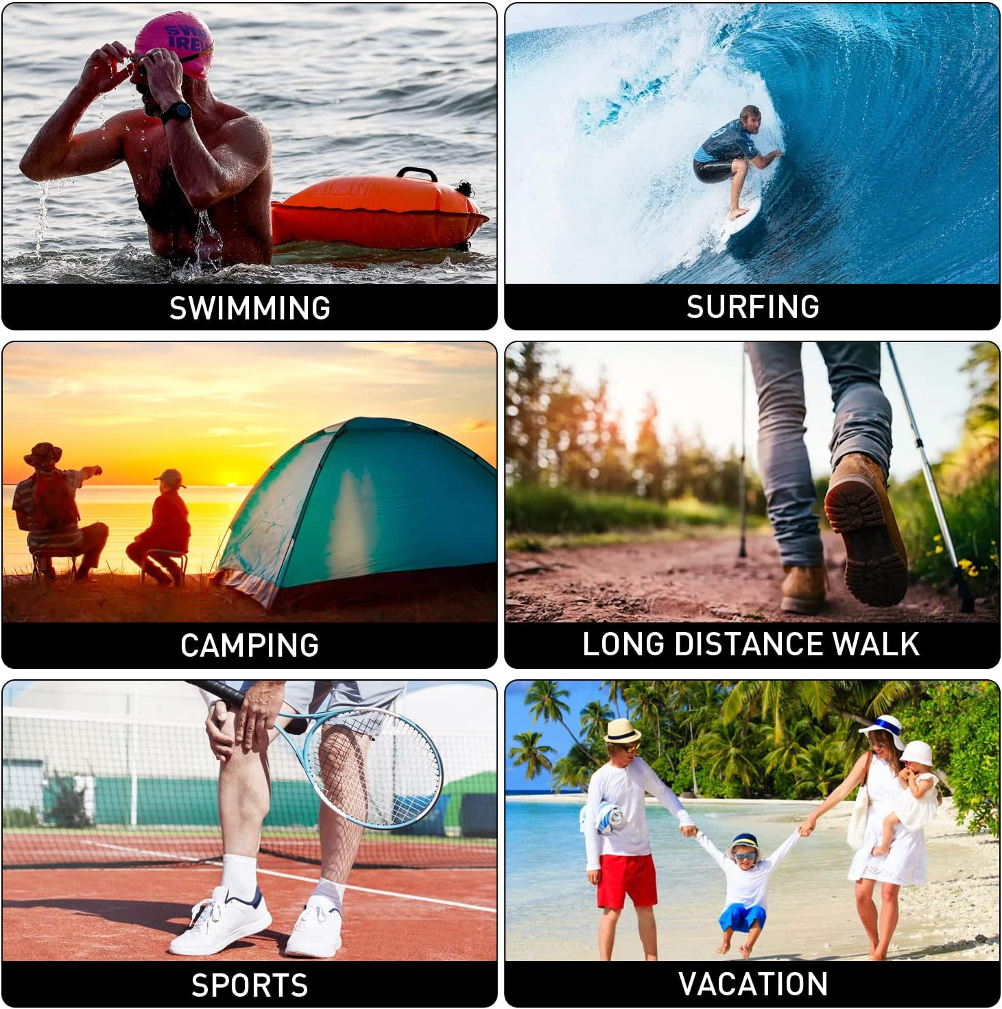 Drawstring Swim Bag - Waterproof Backpack with Separated Wet and Dry Storage Pockets, Lightweight String Bag for Beach, Travel, Pool or Gym Bag, Designed in Australia image number 5