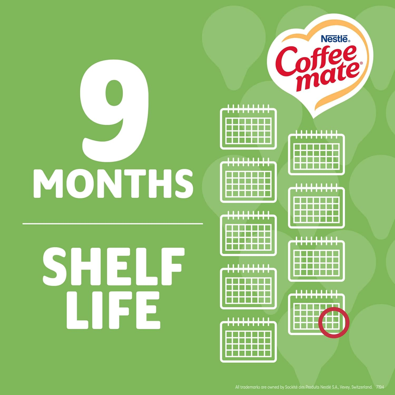 NESTLE COFFEE-MATE Coffee Creamer, Irish Creme, Liquid Creamer Singles, 50 Count (Pack of 4) image number 2