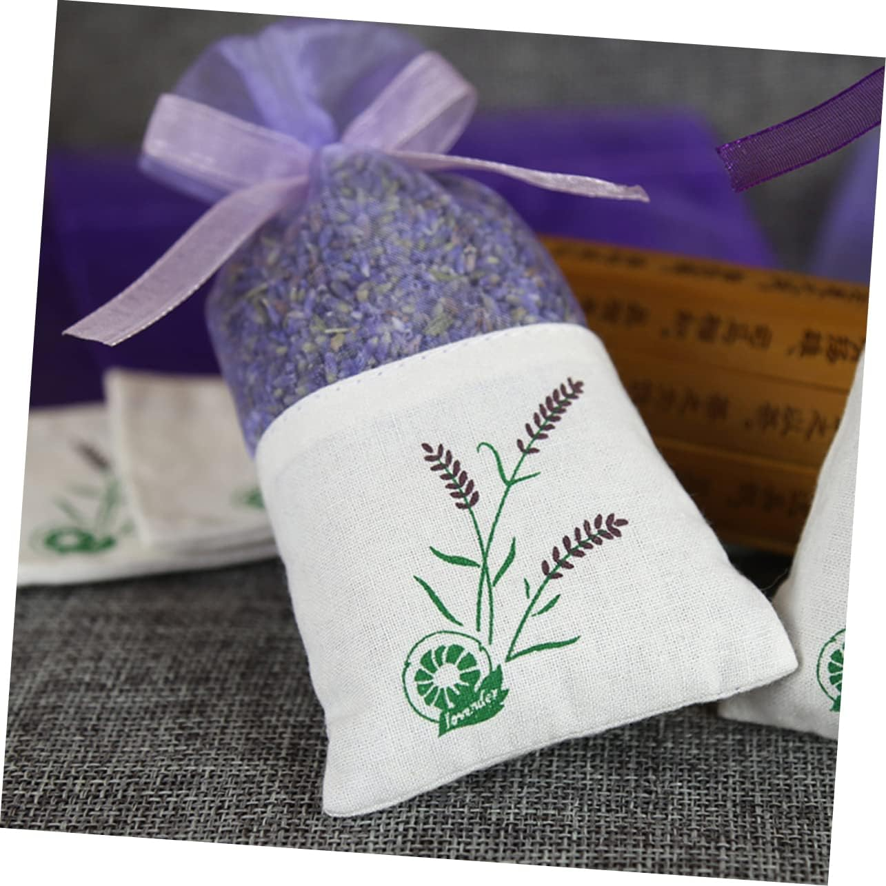 Gatuida 6Pcs Scented Sachet Bags Potpourri Bag Sturdy Construction for Dried Herb Storage