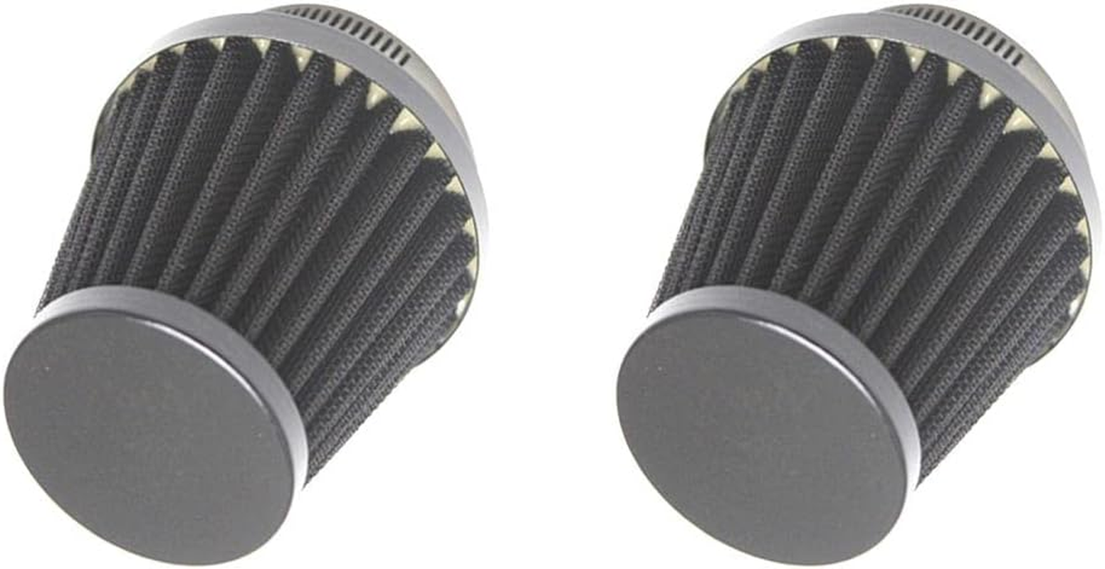 Eigell 2X 60Mm Motorcycle Air Filters - round Tapered Refit Pod Intake Filter image number 4