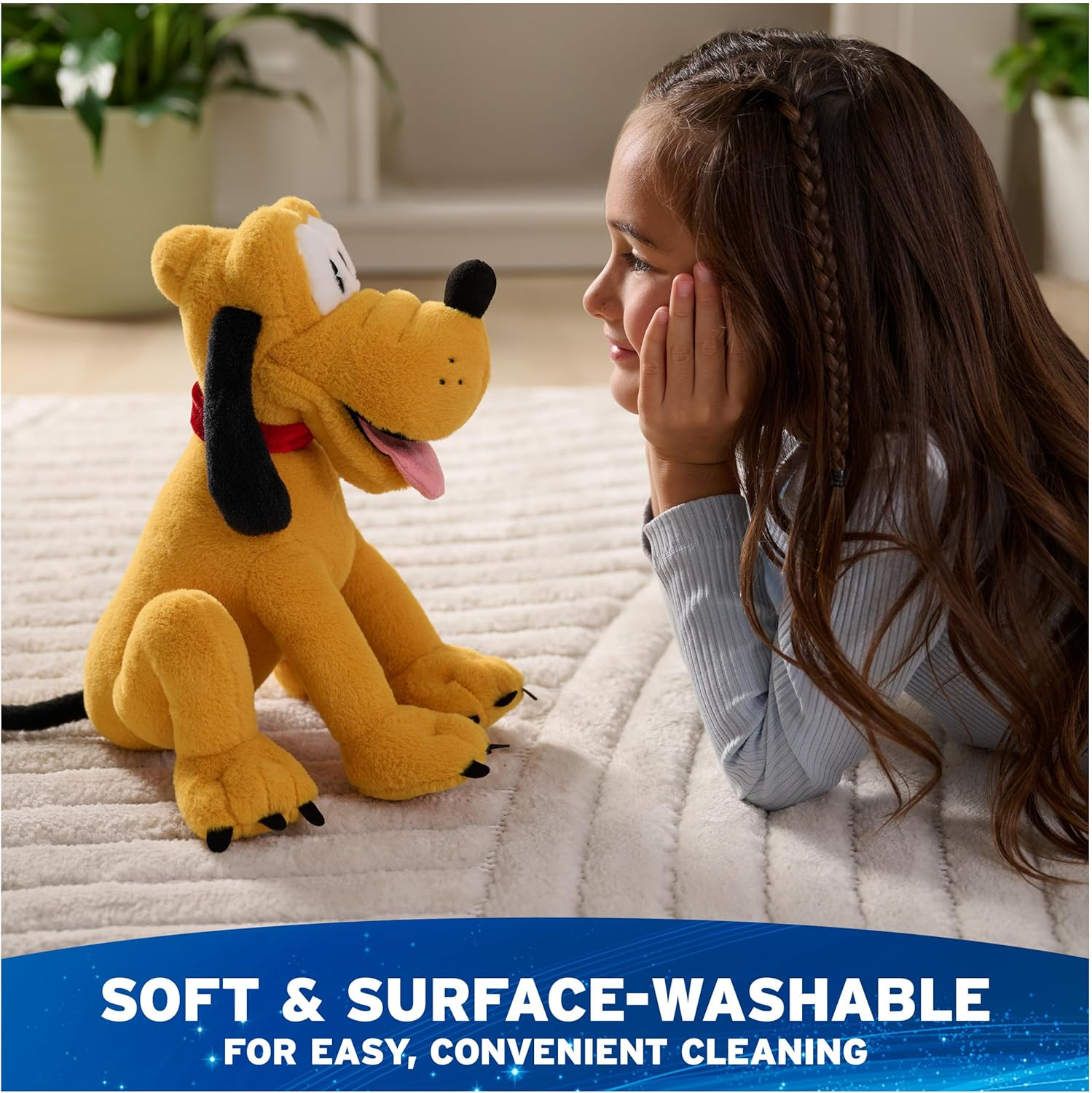 Disney X Gund - Disney Classic Plush: Pluto 35Cm, Soft Toy 1 Year+ - Donald Duck image number 5