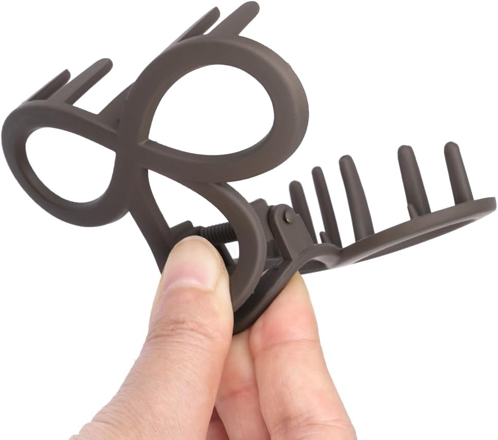 Pack of 3 Hair Clips Medium Eight Figure Hair Clip Medium Eight Figure Hair Clips Women Hair Clips Women'S Thin Hair Hair Clip Fine Hair for Women Girls image number 5