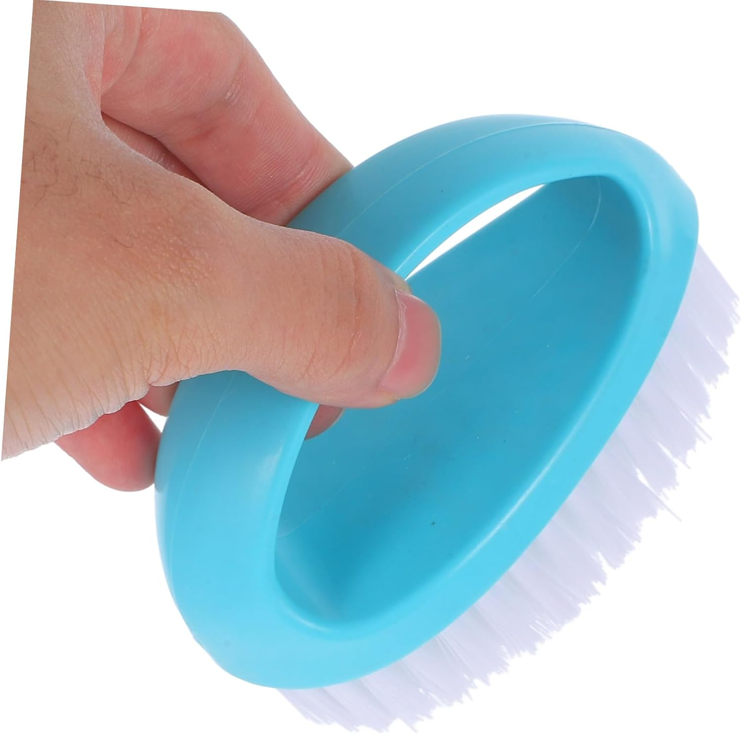 PENIKOKO 2Pcs Nail Cleaning Brush Ergonomic Nail Dust Cleaners for Manicure and Pedicure Soft Bristle Brushes Nordic for Home and Salon Use image number 5