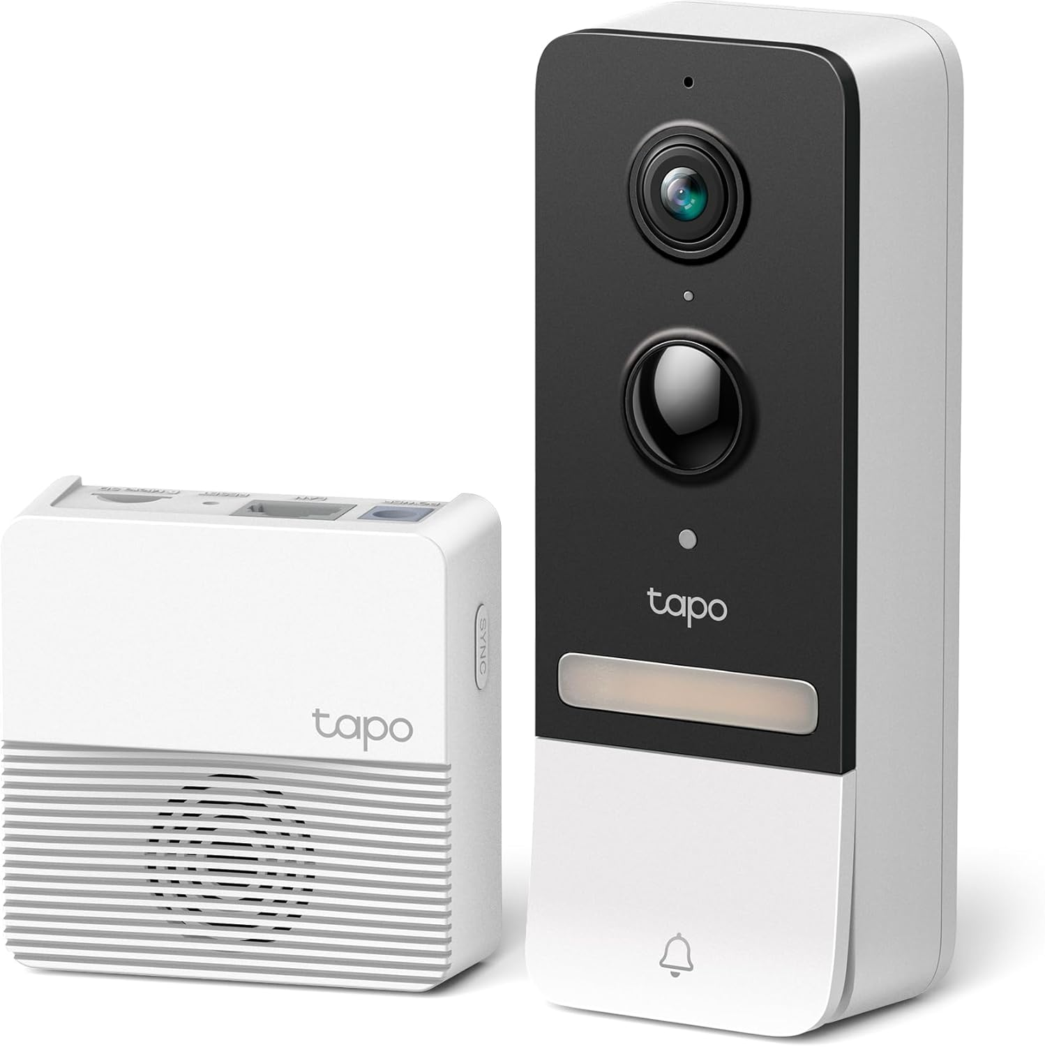 Tp-Link Tapo Wireless Video Doorbell with Hub, 2K 5MP Color Night Vision, up to 180 Days Battery, 2-Way Audio, Quick Response, Head-To-Foot View, Compatible with Alexa and Google image number 2