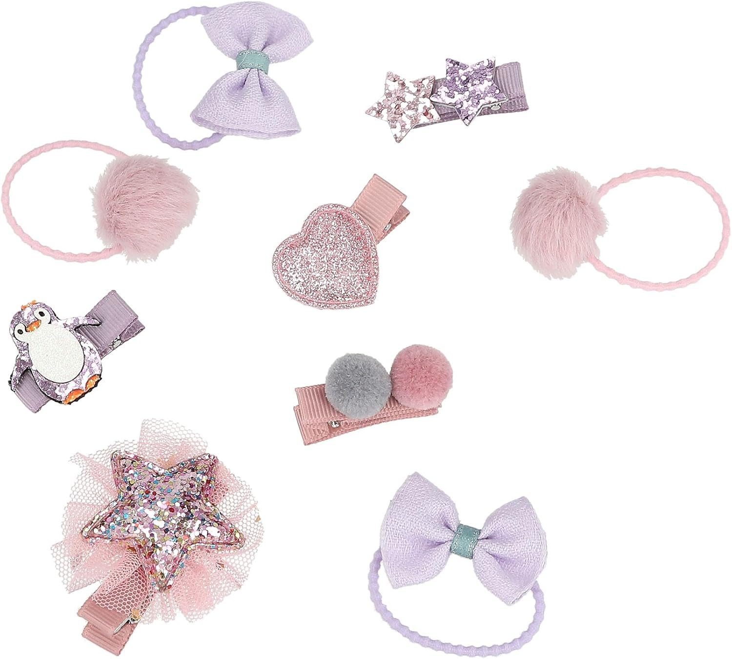 Princess Mimi - Hair Accessories - Powdery Pinks and Purples/Hair Care