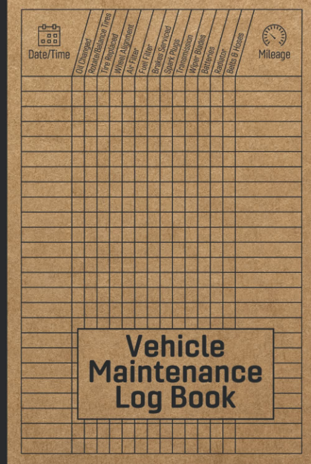 Vehicle Maintenance Log Book: Car Repair Journal / Automotive Service Record Book / Oil Change Logbook / Auto Expense Diary / Engine Autolog / Automobile, Truck or Motorcycle Owner Gift Notebook image number 2