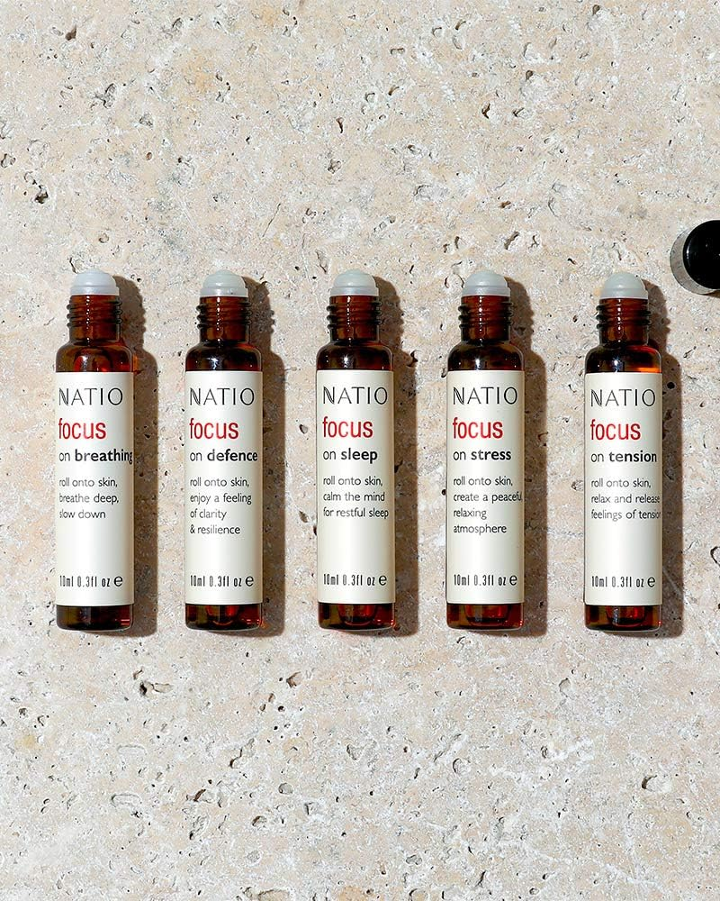 Natio Focus on Sleep Pure Essential Oil Blend Roll-On 10 Ml, 10 Ml image number 2