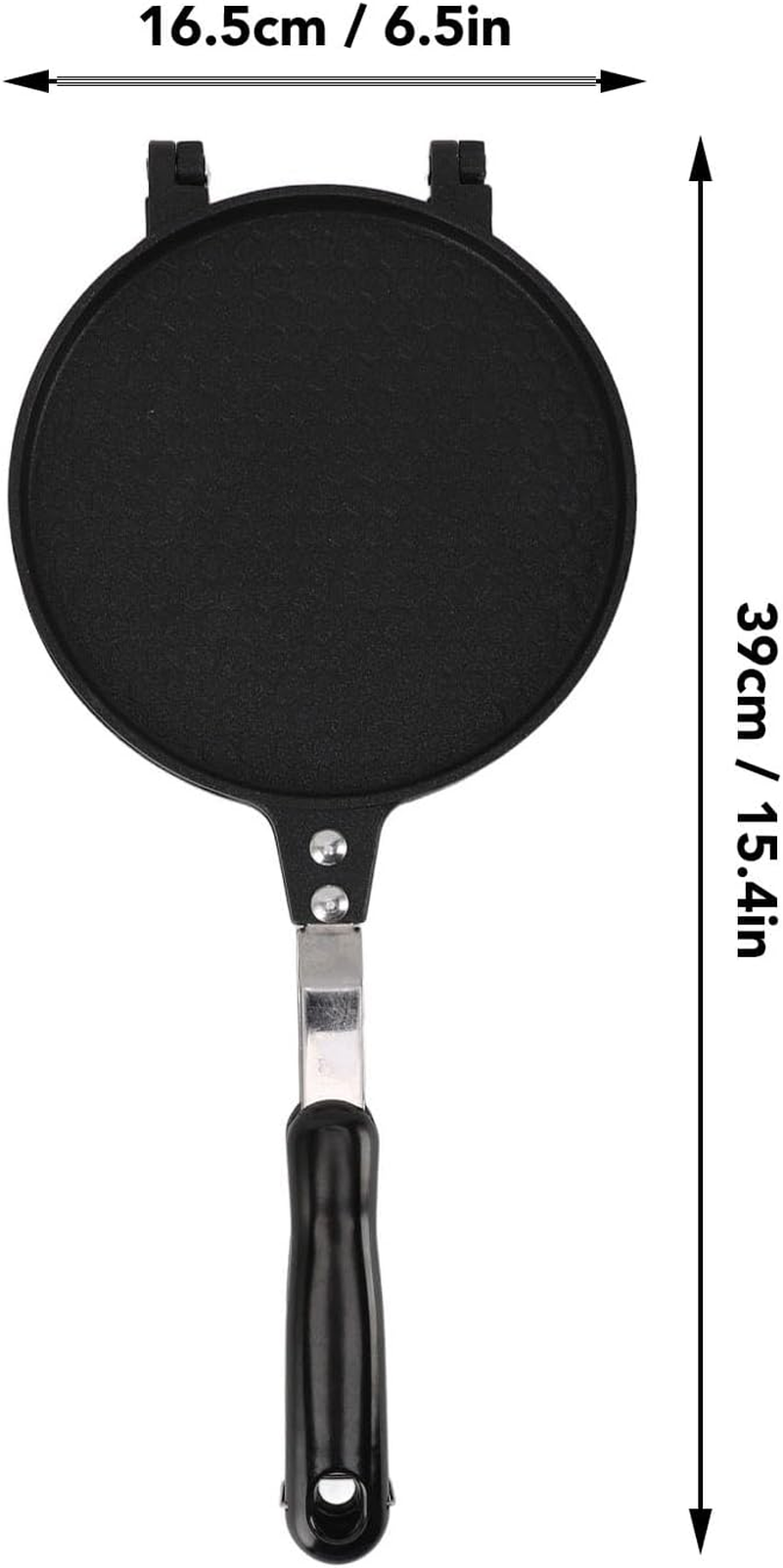 Waffle Cone Maker, Nonstick Ice Cream Cone Maker Aluminium Alloy Household Waffle Bowl Maker for DIY Ice Cream Waffle Cone Desserts image number 4