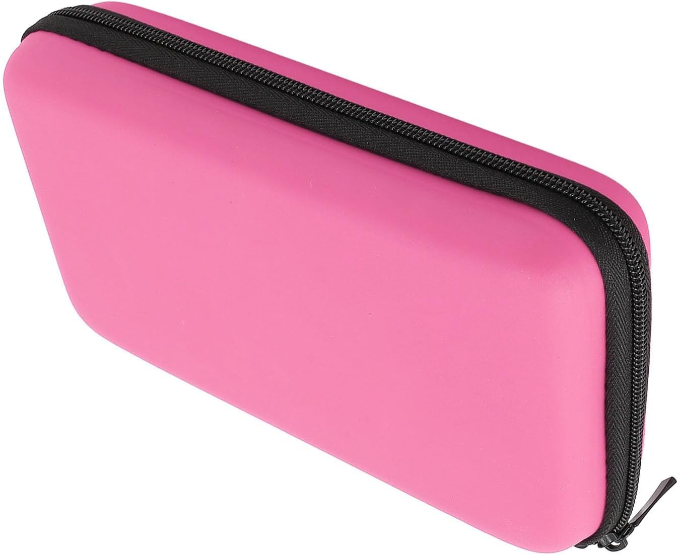 Carrying Case for New 3DS, 3DS XL, 2DS XL Console & Accessories, Protective Hard Shell Travel Case, with Game Slot and Inner Pocket (Pink) image number 2
