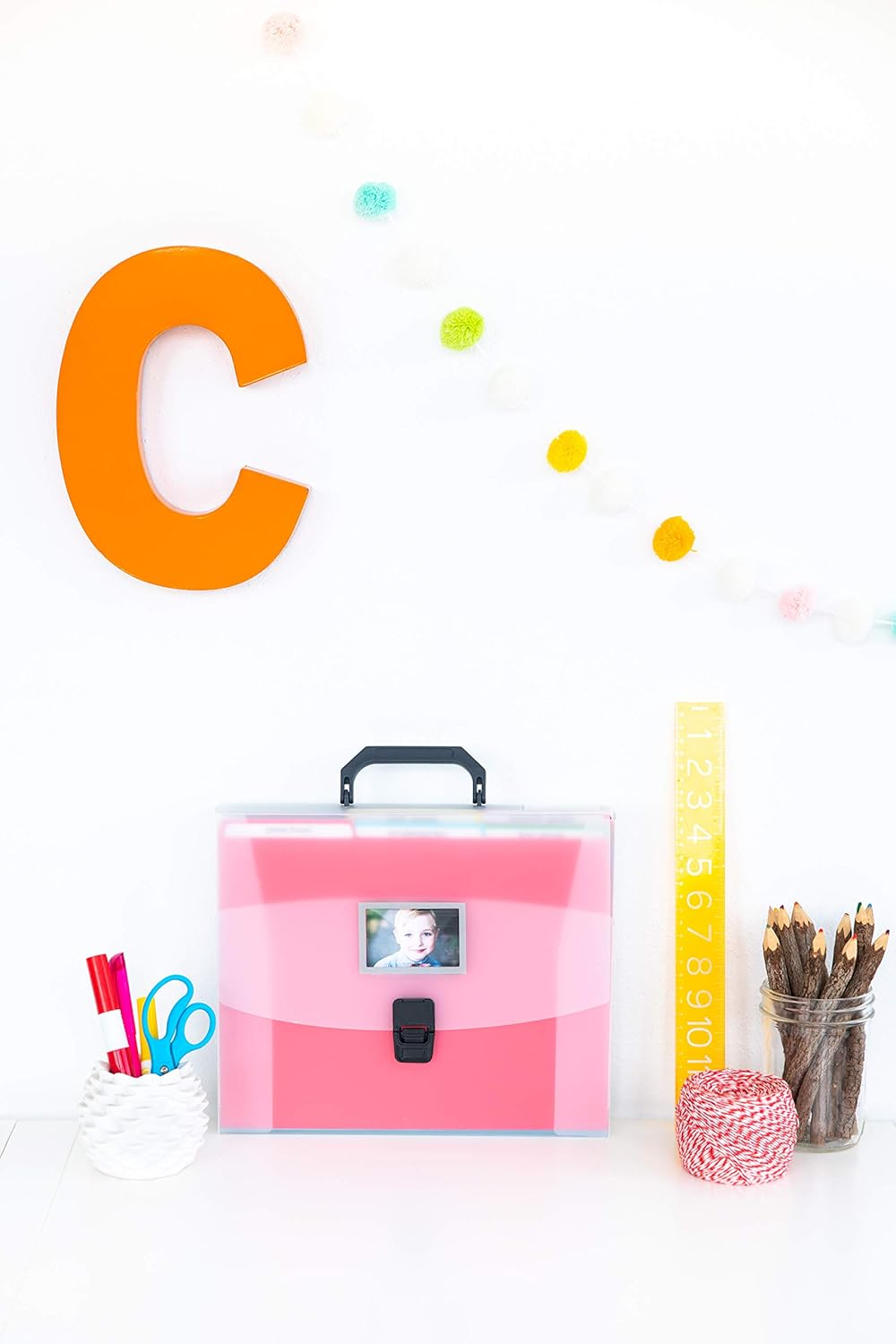 Pearhead School Years Organizer, Children&rsquo;S School Highlights and Accomplishments Organizer for Parents, File Keeper for Kids, White