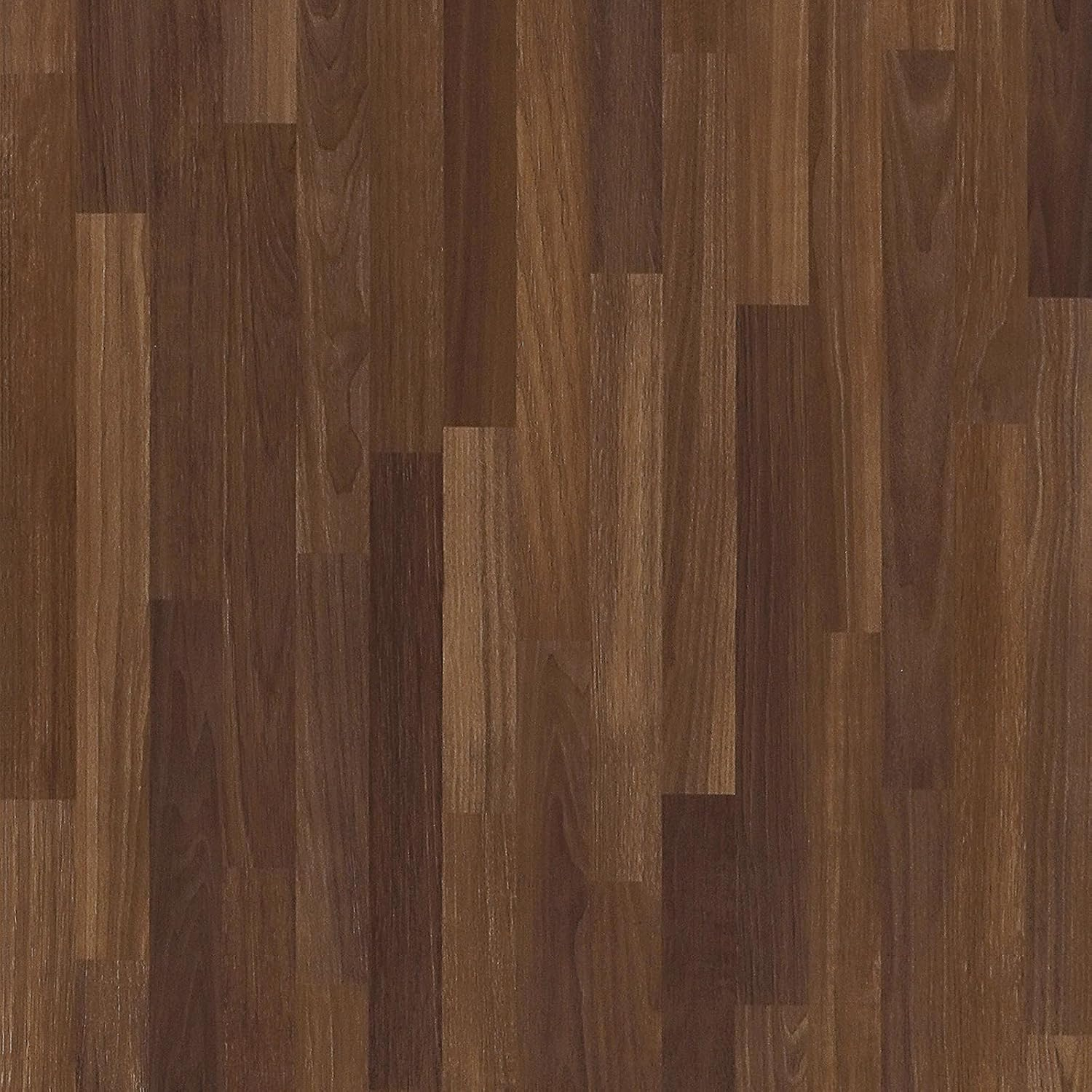 Varypaper Light Brown Patchwork Wood Panel Wallpaper 60Cmx400Cm Wood Vinyl Wrap for Kitchen Worktop Cupboards Sticky Back Plastic Roll Wooden Panelling Wallpaper for Living Room Bedroom Furniture Wrap