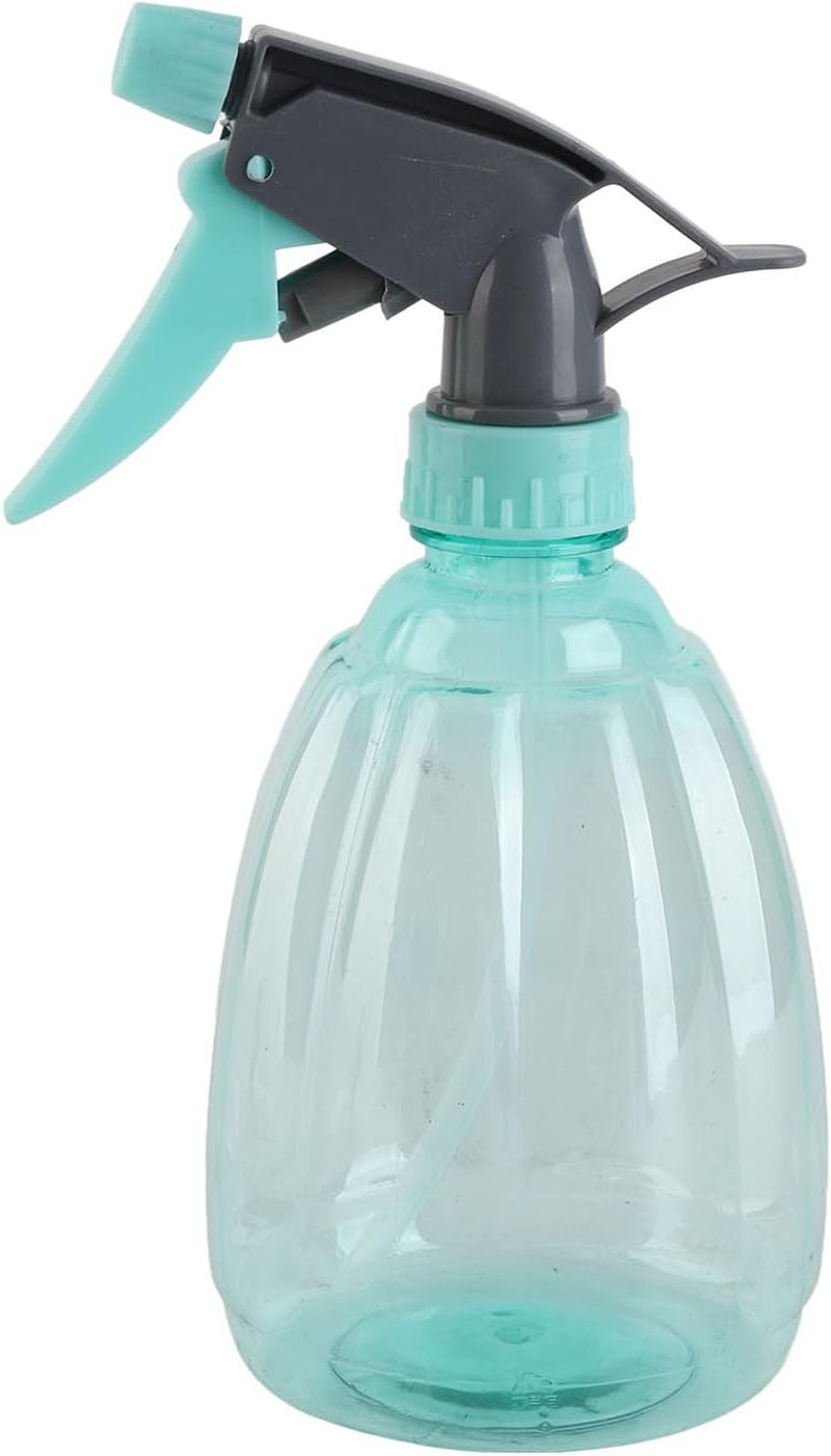 Spray Bottle Plastic 500Ml Adjustable Nozzle Trigger Handle Water Spray Bottle for Watering Plants Compact and Portable for Home Gardens and Indoor Potted Plants (Green) - Orange image number 2
