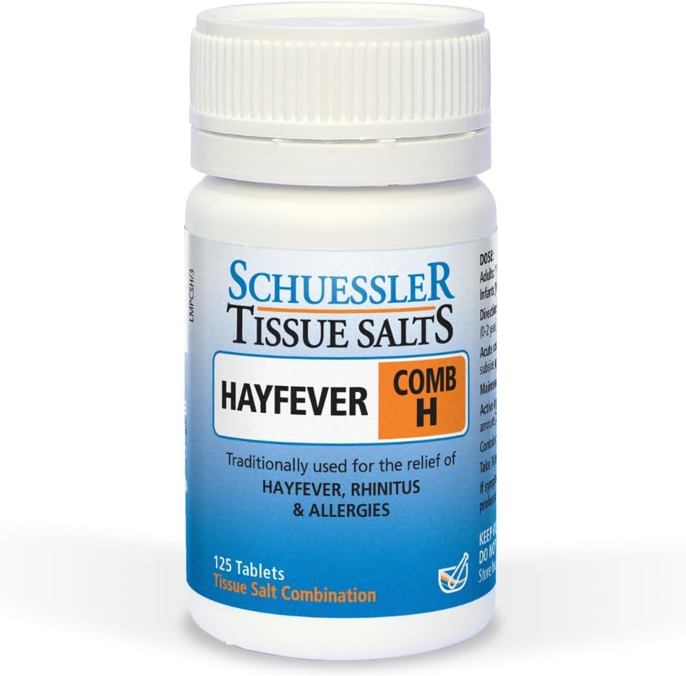 Schuessler Tissue Salts 125 Tablets - Comb H - Hayfever image number 3