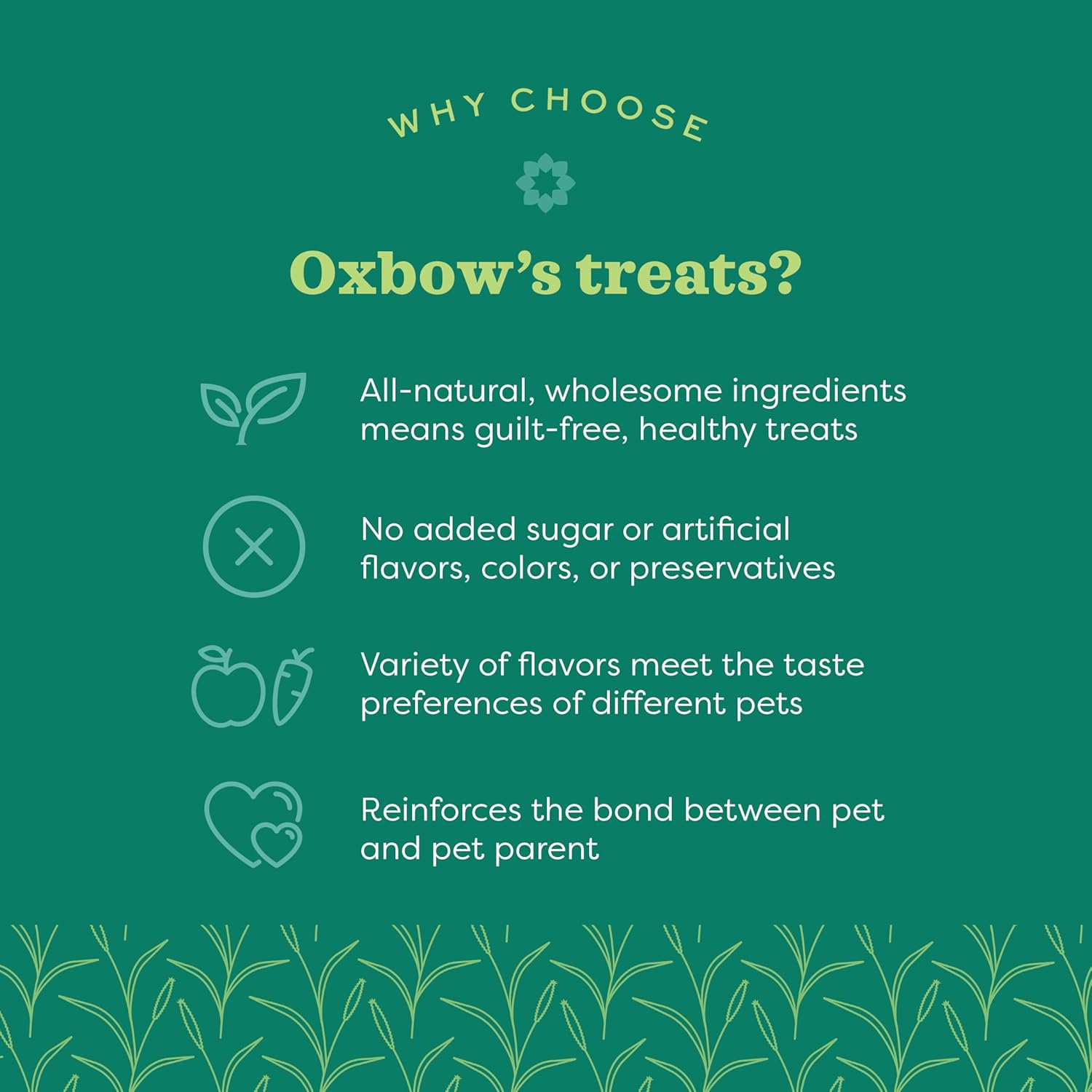 Oxbow Simple Rewards Timothy Hay Treats for Rabbits, Guinea Pigs, Chinchillas, and Small Pets image number 4