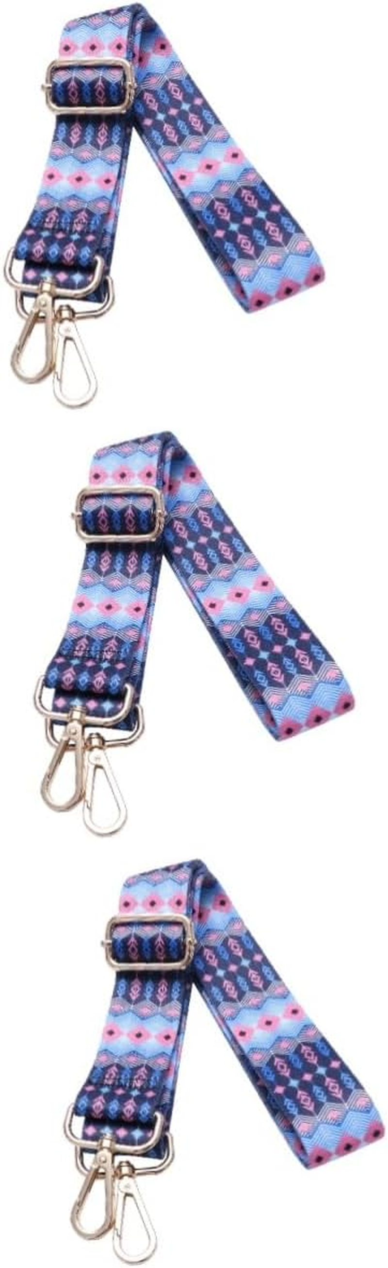 COHEALI 3Pcs Duffle Bag Women Shoulder Strap Bag Replacement Strap Ethnic Style Printing