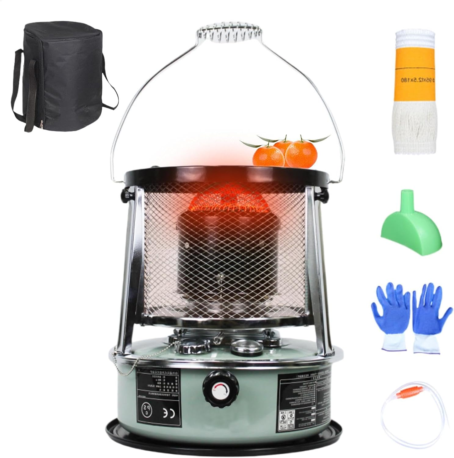 Portable Heater Stove | Camping Kerosene Heater Stove,Cold Protection Heaters Stove Indoor Kerosene Space Heaters for Outdoor, Camping, Picnic, Ice Fishing image number 4