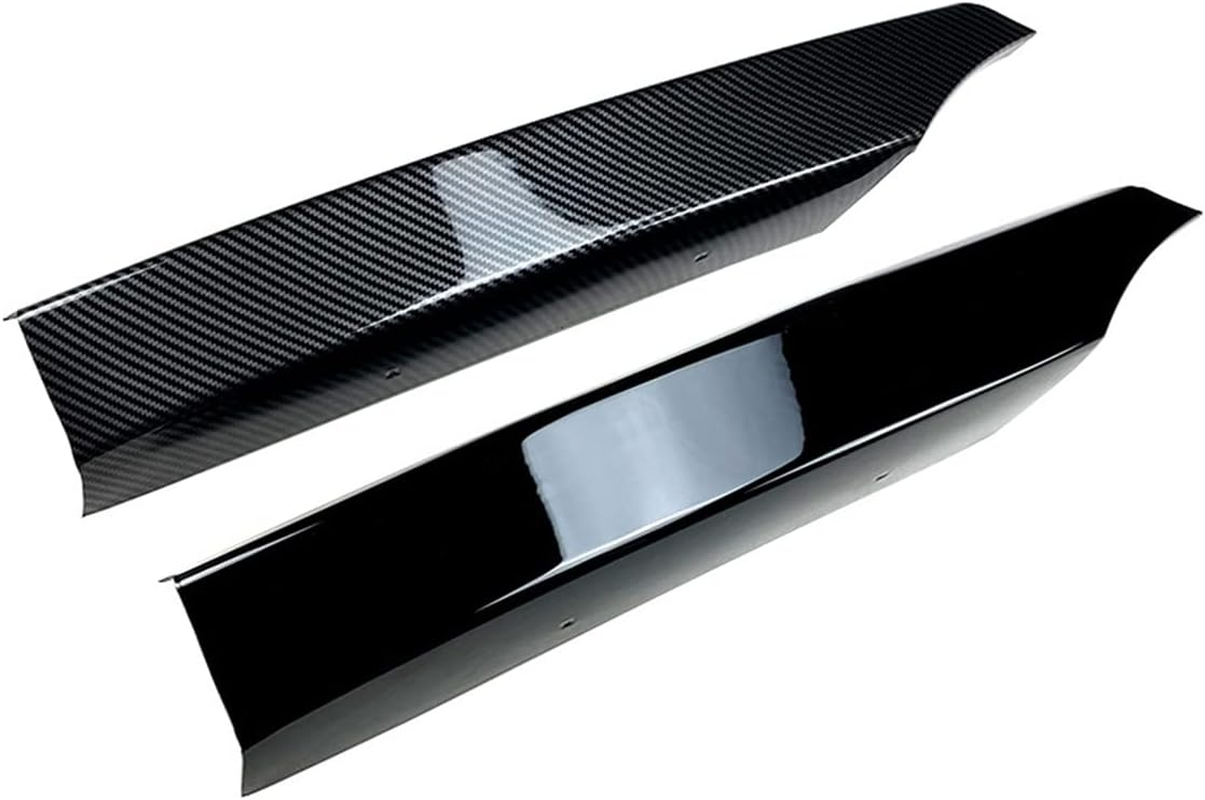 Domoi for 1 Series E82 E88 2008-2013 Front Bumper Lip Angle Diffuser Splitter Spoiler Protector Bright Black image number 3