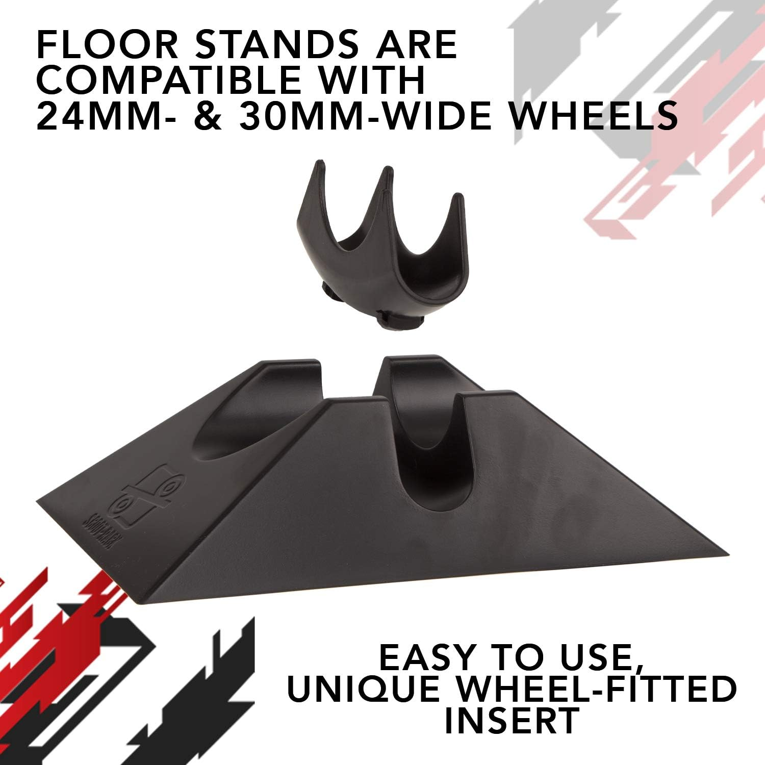 Scooter Stand - Universal Size Fits All Kick Scooters - Sturdy Design Guaranteed to Fit All Pro Scooters and Kick Scooters - Stable Base - Scooter Floor Stand by Root Industries image number 4
