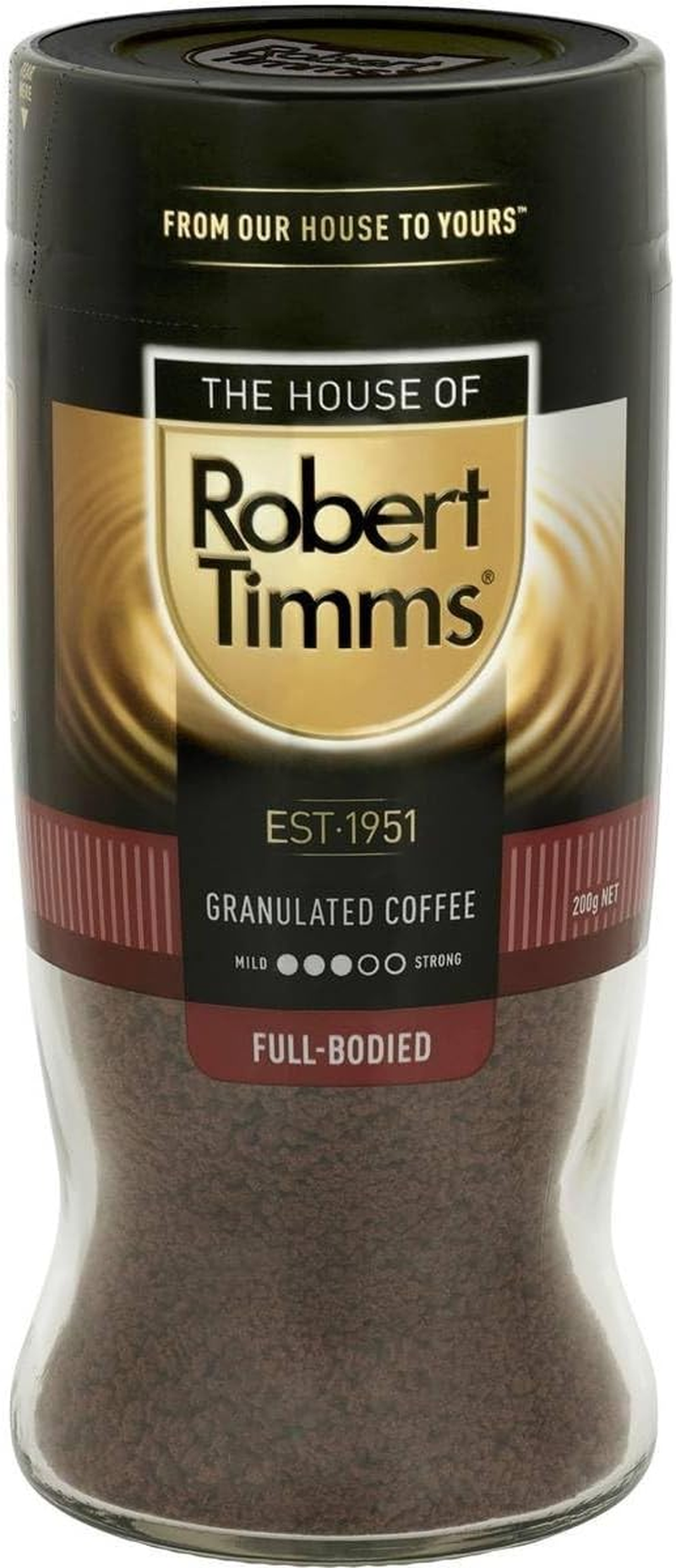 Robert Timms Full Bodied Granulated Instant Coffee 200 G image number 3