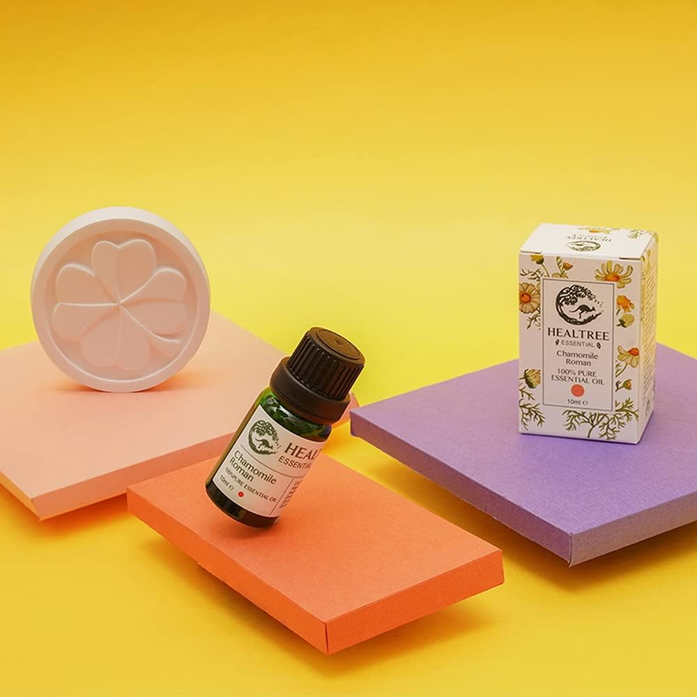 Roman Chamomile Essential Oil - 100% Pure Chamomile Oil for Skin Care and Aromatherapy 10Ml